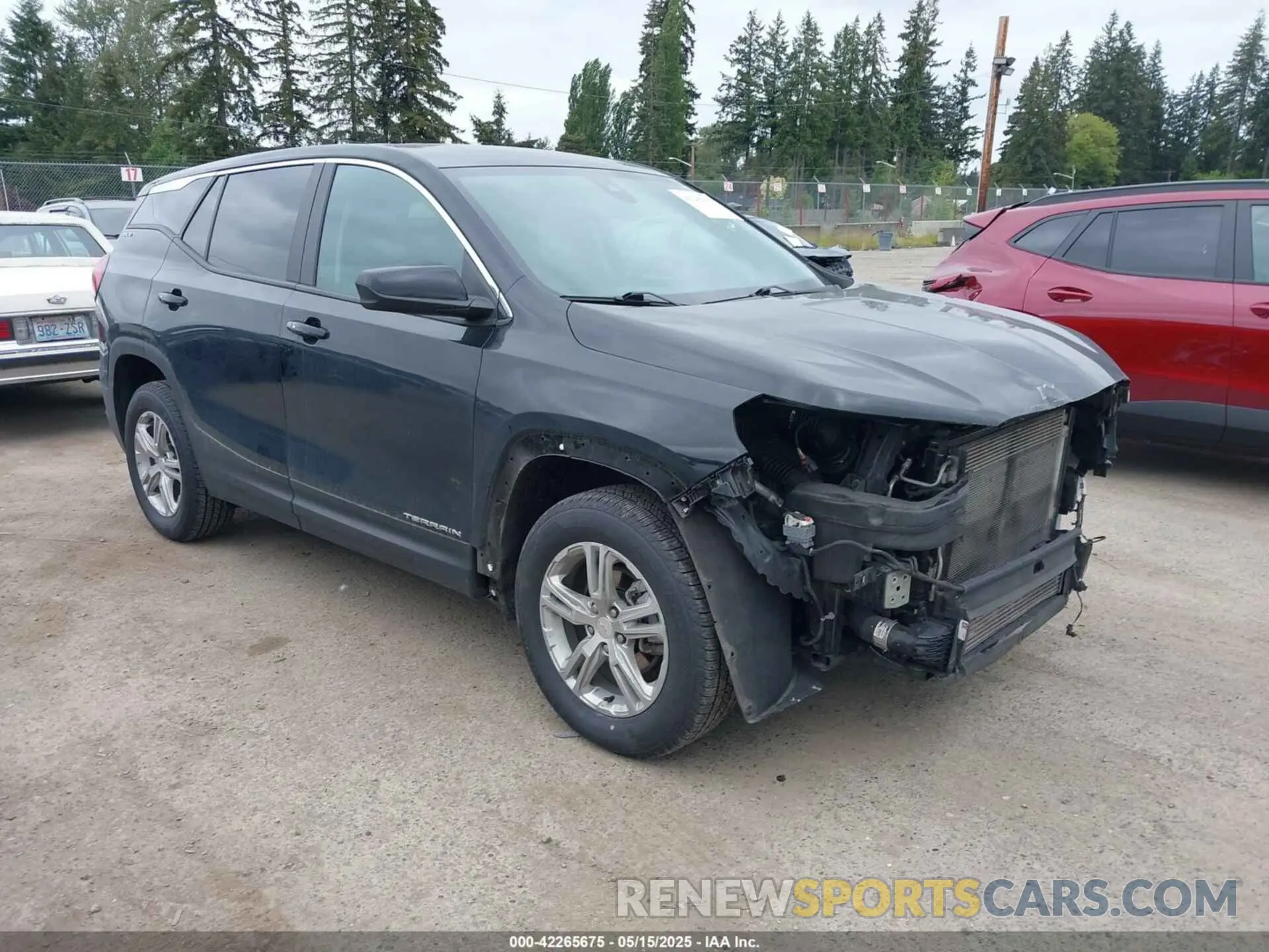 1 Photograph of a damaged car 3GKALTEV6NL167902 GMC TERRAIN 2022