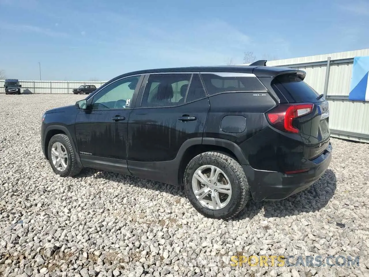 2 Photograph of a damaged car 3GKALTEV6NL173232 GMC TERRAIN 2022