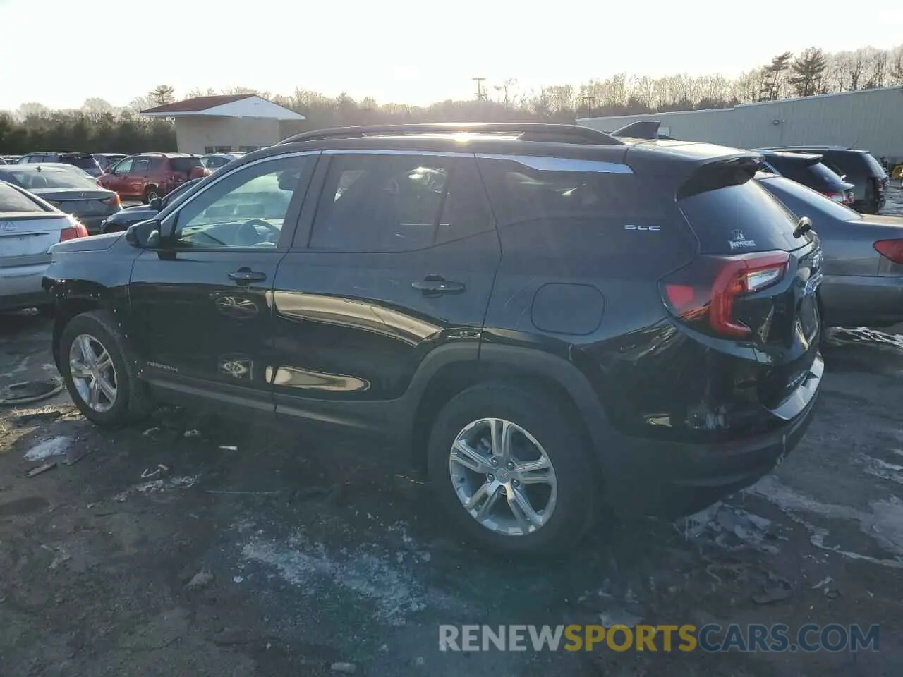 2 Photograph of a damaged car 3GKALTEV6NL262038 GMC TERRAIN 2022