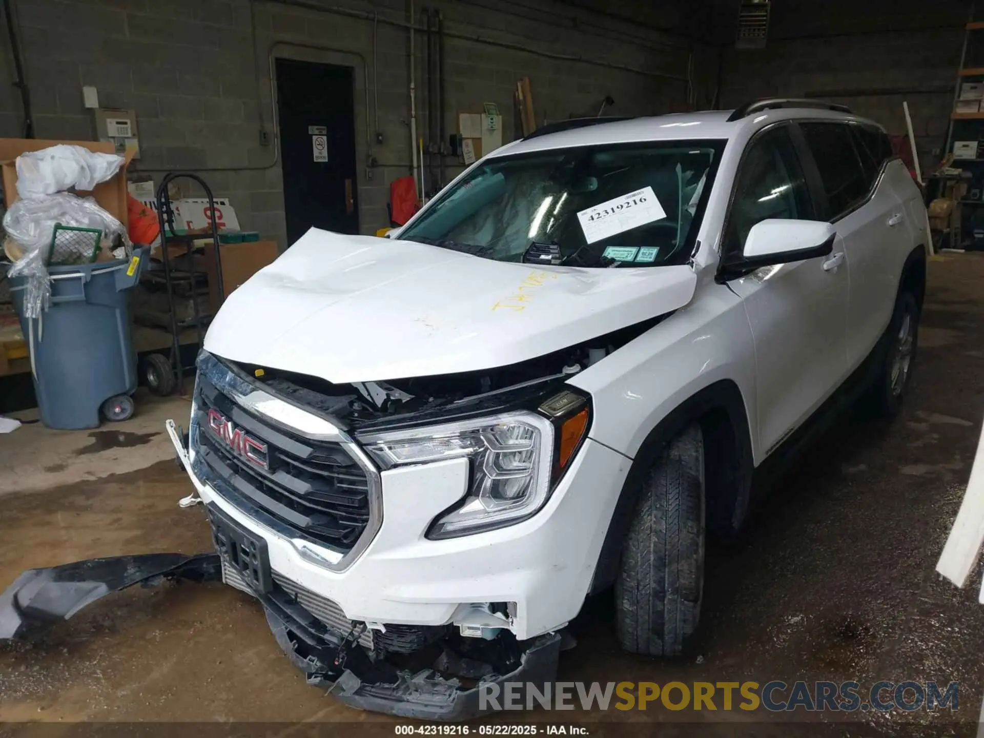 2 Photograph of a damaged car 3GKALTEV7NL114058 GMC TERRAIN 2022