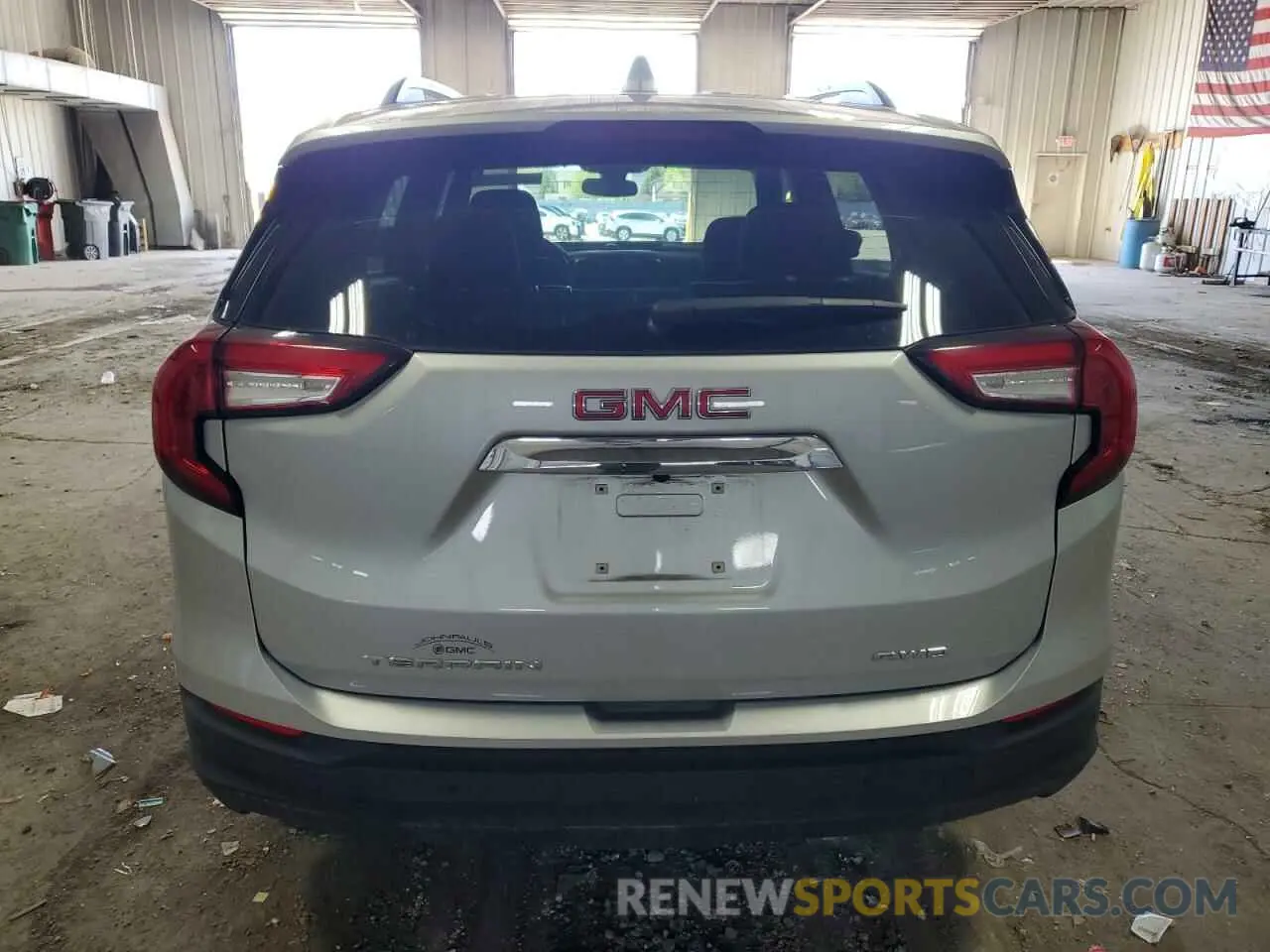 6 Photograph of a damaged car 3GKALTEV8NL114182 GMC TERRAIN 2022