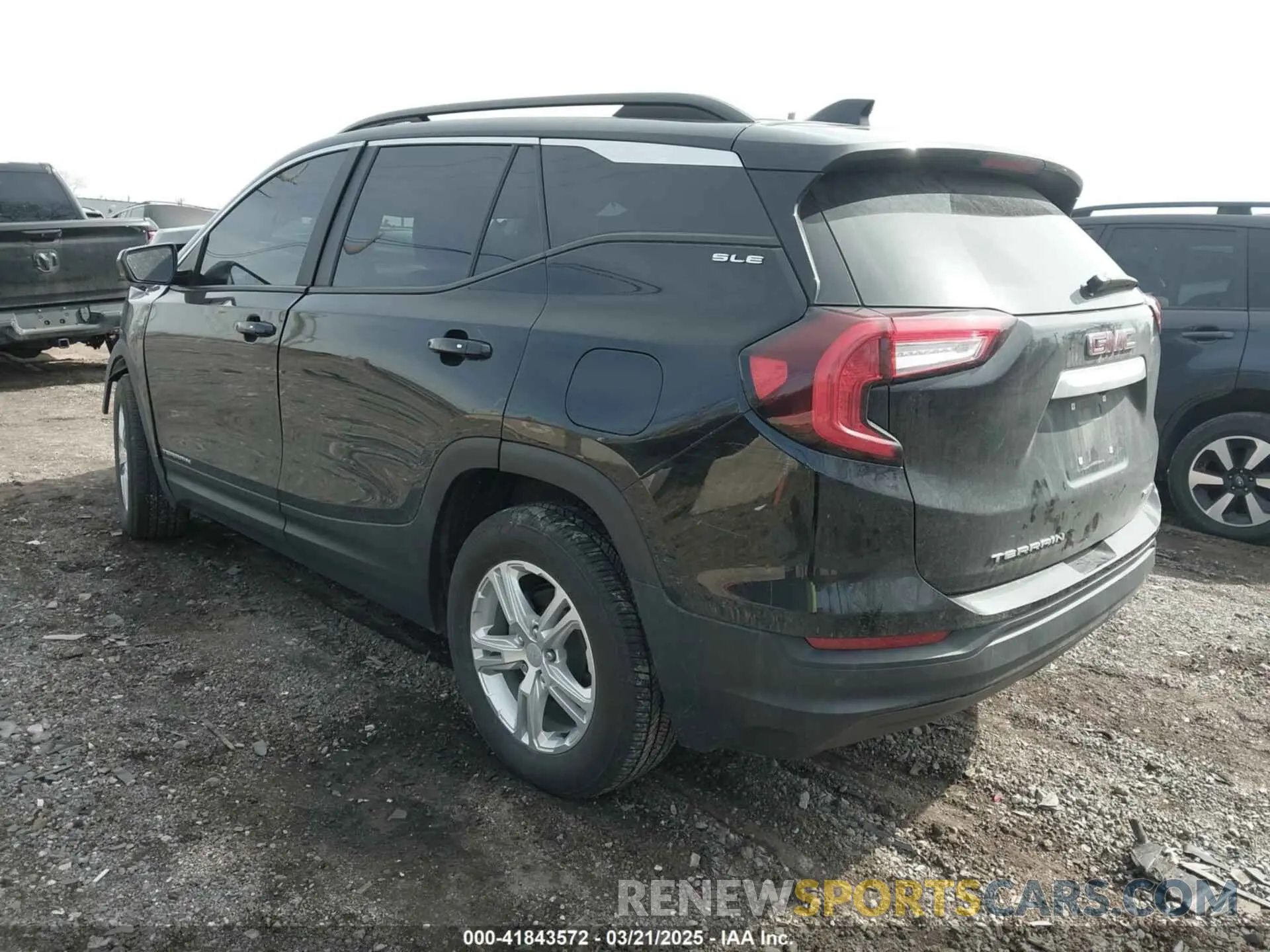 3 Photograph of a damaged car 3GKALTEV8NL128910 GMC TERRAIN 2022