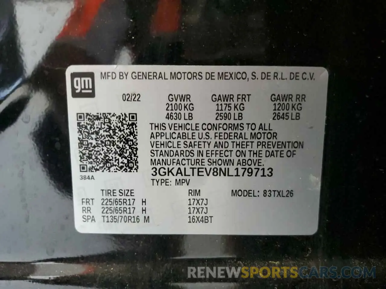 13 Photograph of a damaged car 3GKALTEV8NL179713 GMC TERRAIN 2022