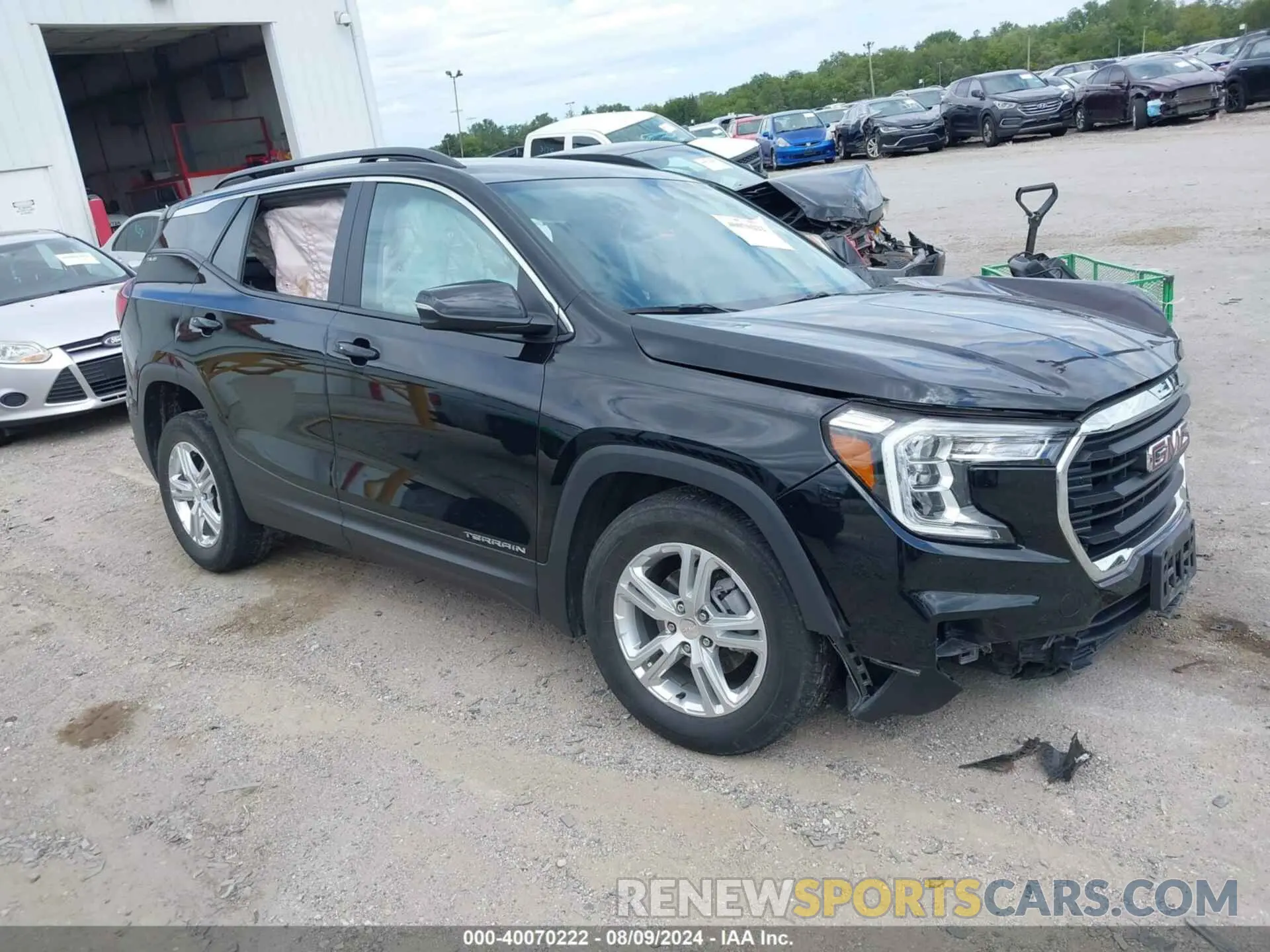 1 Photograph of a damaged car 3GKALTEV9NL219488 GMC TERRAIN 2022