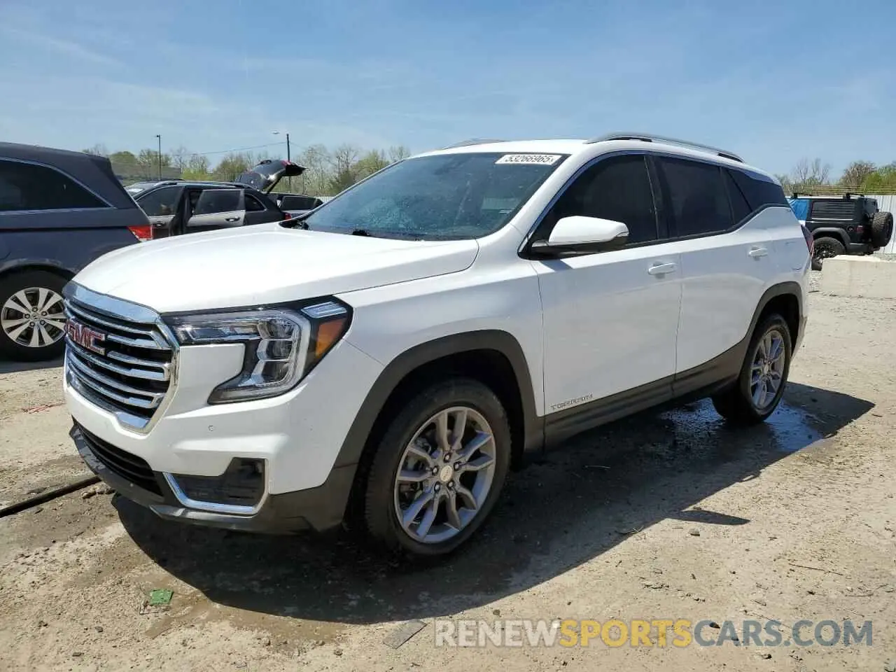 1 Photograph of a damaged car 3GKALVEV0NL105908 GMC TERRAIN 2022