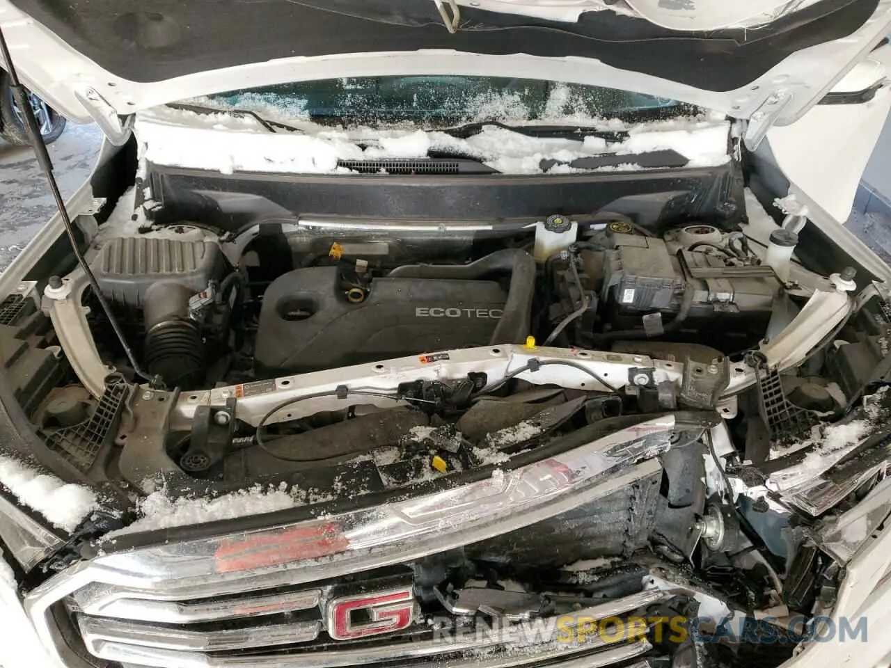 13 Photograph of a damaged car 3GKALVEV1NL125357 GMC TERRAIN 2022