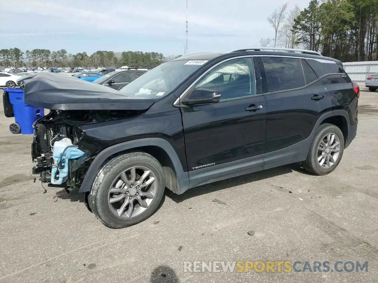 1 Photograph of a damaged car 3GKALVEV1NL179564 GMC TERRAIN 2022