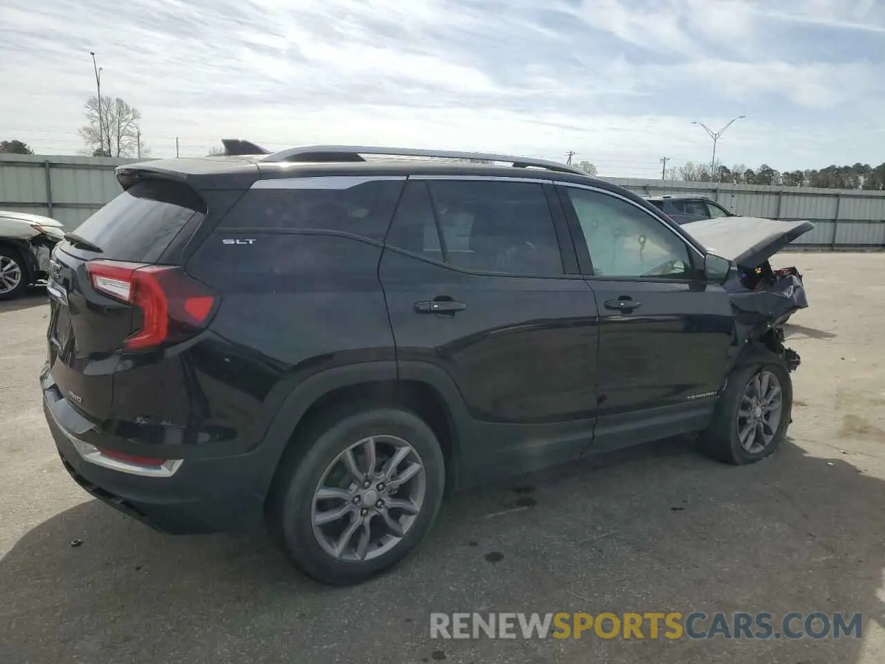 3 Photograph of a damaged car 3GKALVEV1NL179564 GMC TERRAIN 2022