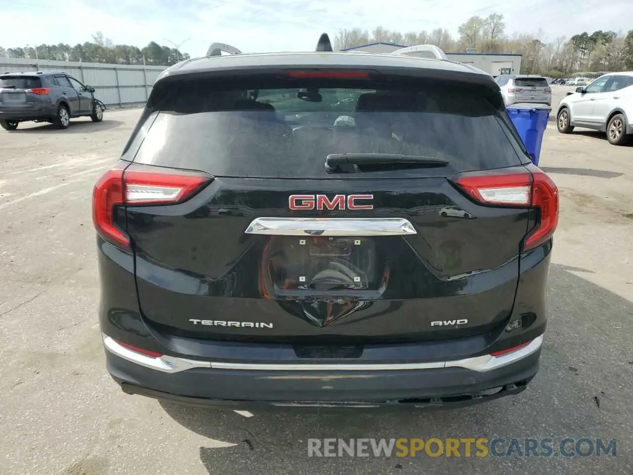 6 Photograph of a damaged car 3GKALVEV1NL179564 GMC TERRAIN 2022