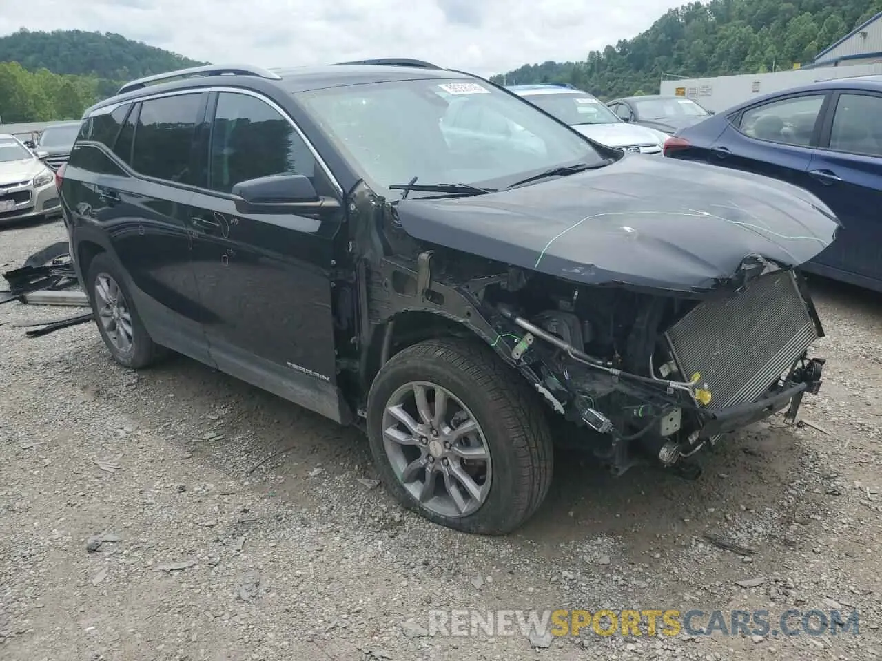 4 Photograph of a damaged car 3GKALVEV1NL210134 GMC TERRAIN 2022