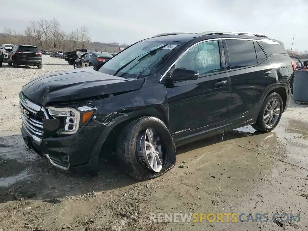 1 Photograph of a damaged car 3GKALVEV2NL111032 GMC TERRAIN 2022