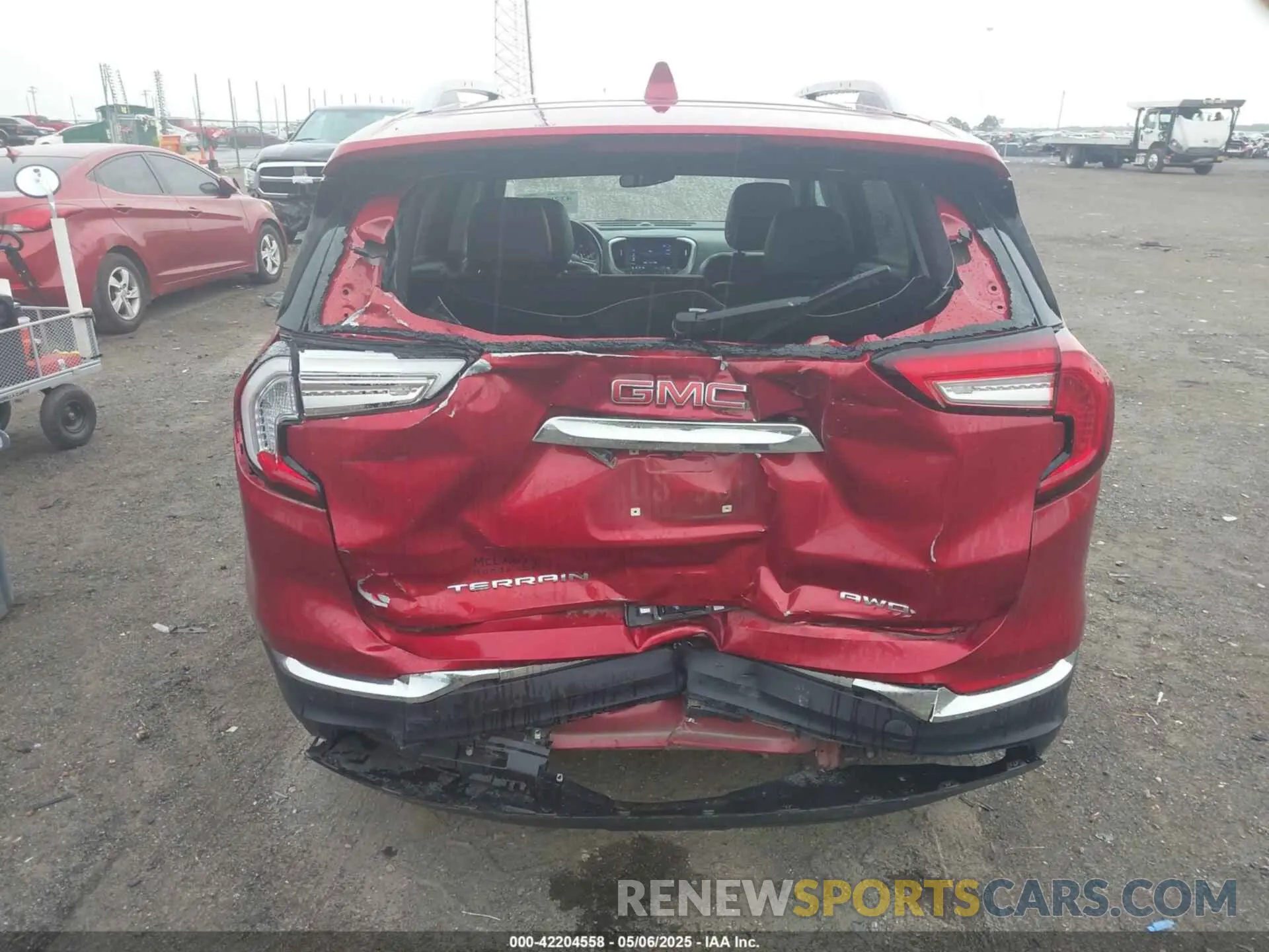 16 Photograph of a damaged car 3GKALVEV3NL175709 GMC TERRAIN 2022