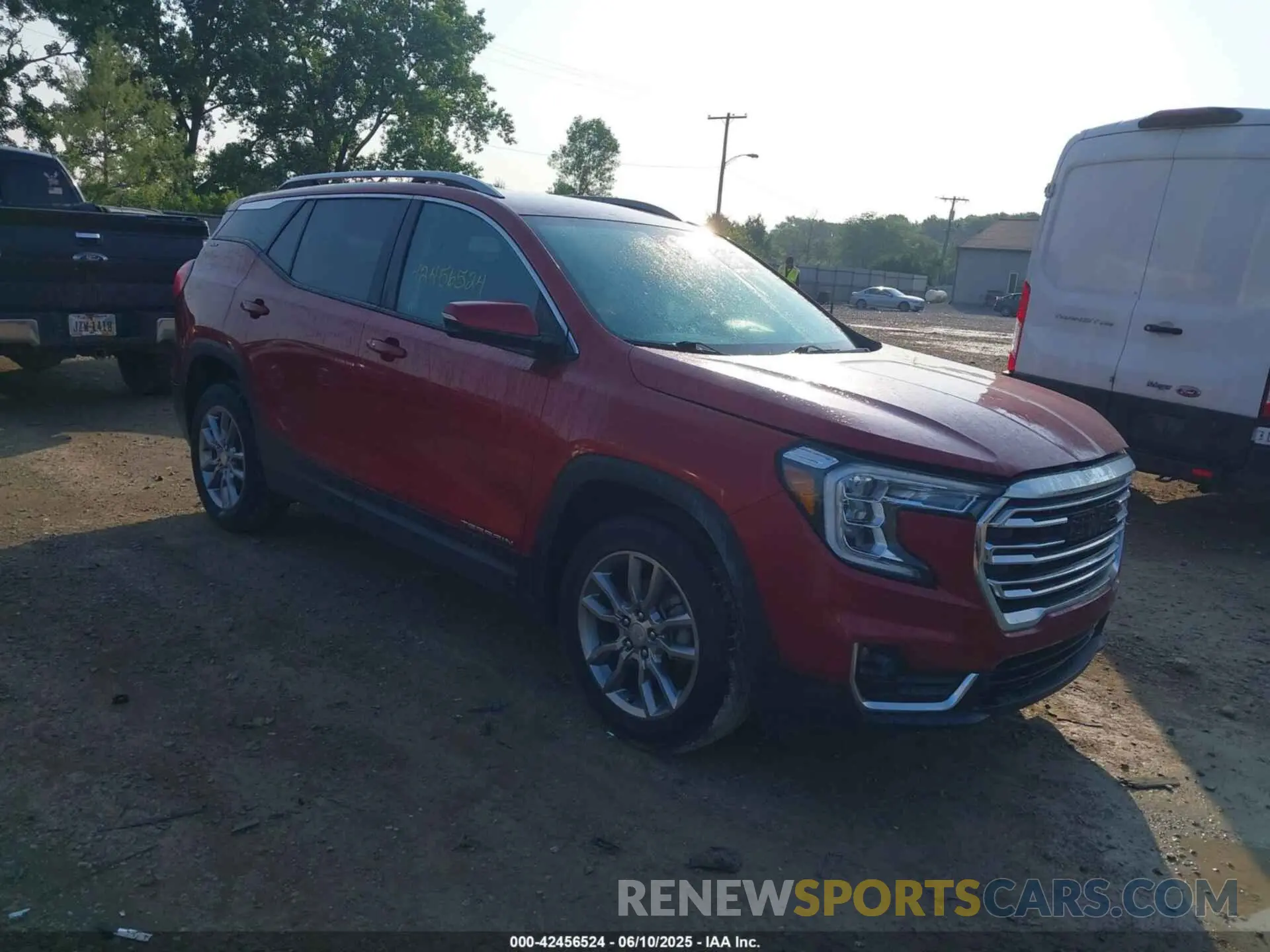 1 Photograph of a damaged car 3GKALVEV4NL105541 GMC TERRAIN 2022