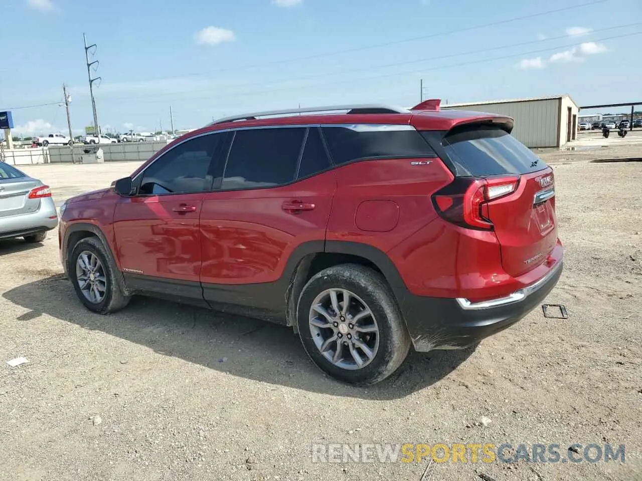 2 Photograph of a damaged car 3GKALVEV4NL162239 GMC TERRAIN 2022