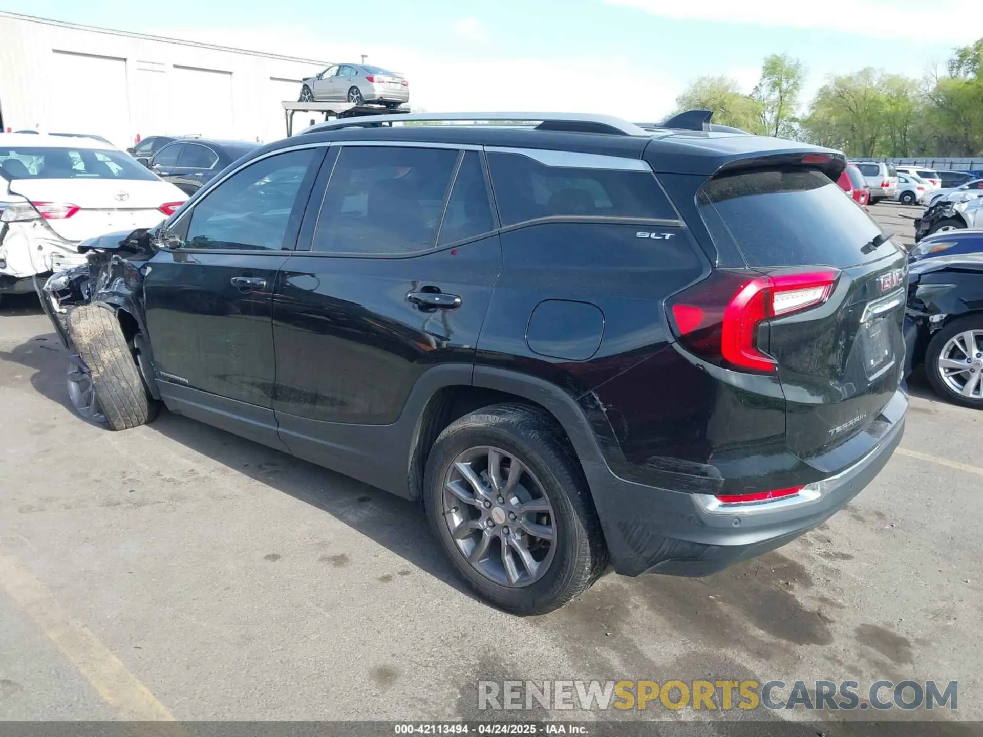 3 Photograph of a damaged car 3GKALVEV5NL110604 GMC TERRAIN 2022