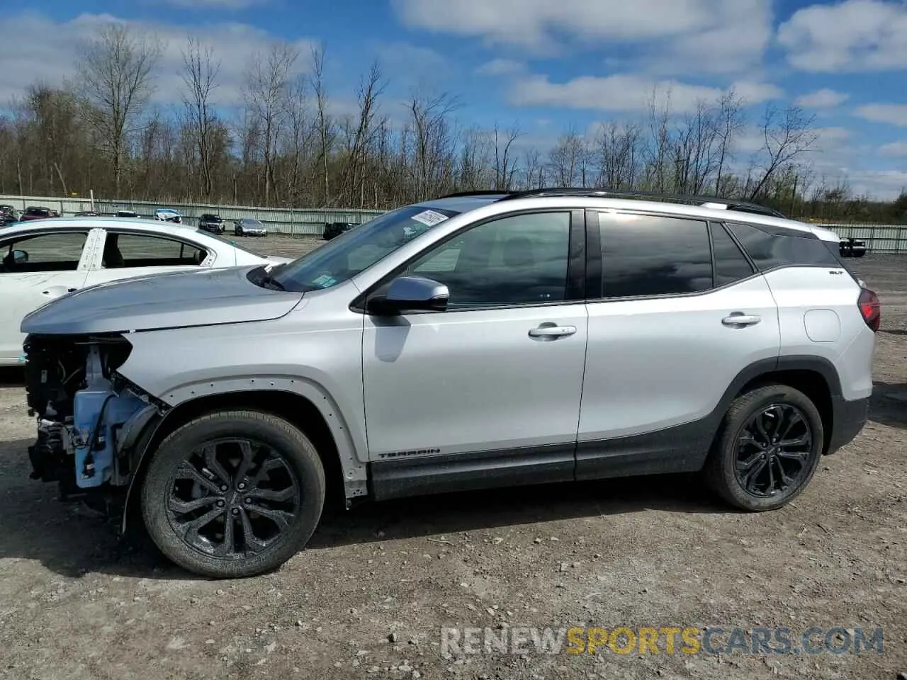 1 Photograph of a damaged car 3GKALVEV6NL194805 GMC TERRAIN 2022