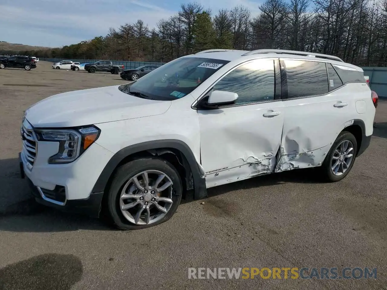 1 Photograph of a damaged car 3GKALVEV7NL111768 GMC TERRAIN 2022
