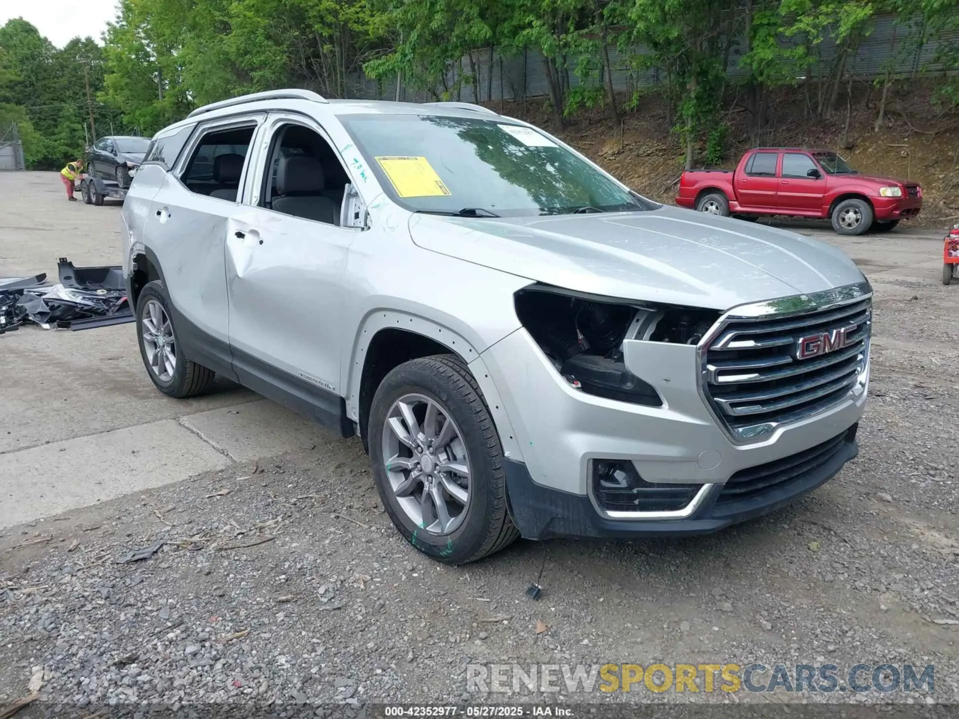 1 Photograph of a damaged car 3GKALVEV7NL159321 GMC TERRAIN 2022
