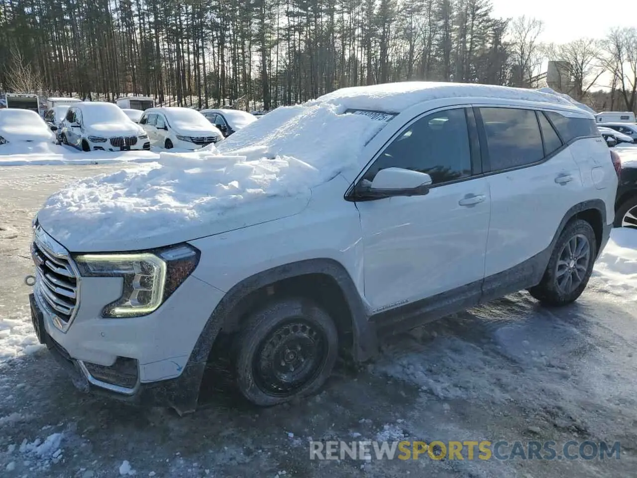 1 Photograph of a damaged car 3GKALVEV8NL109785 GMC TERRAIN 2022