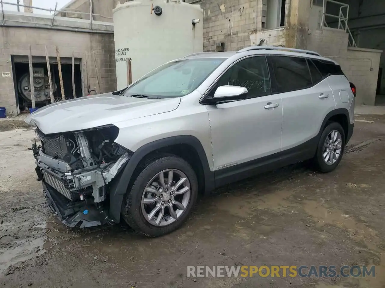1 Photograph of a damaged car 3GKALVEVXNL105396 GMC TERRAIN 2022