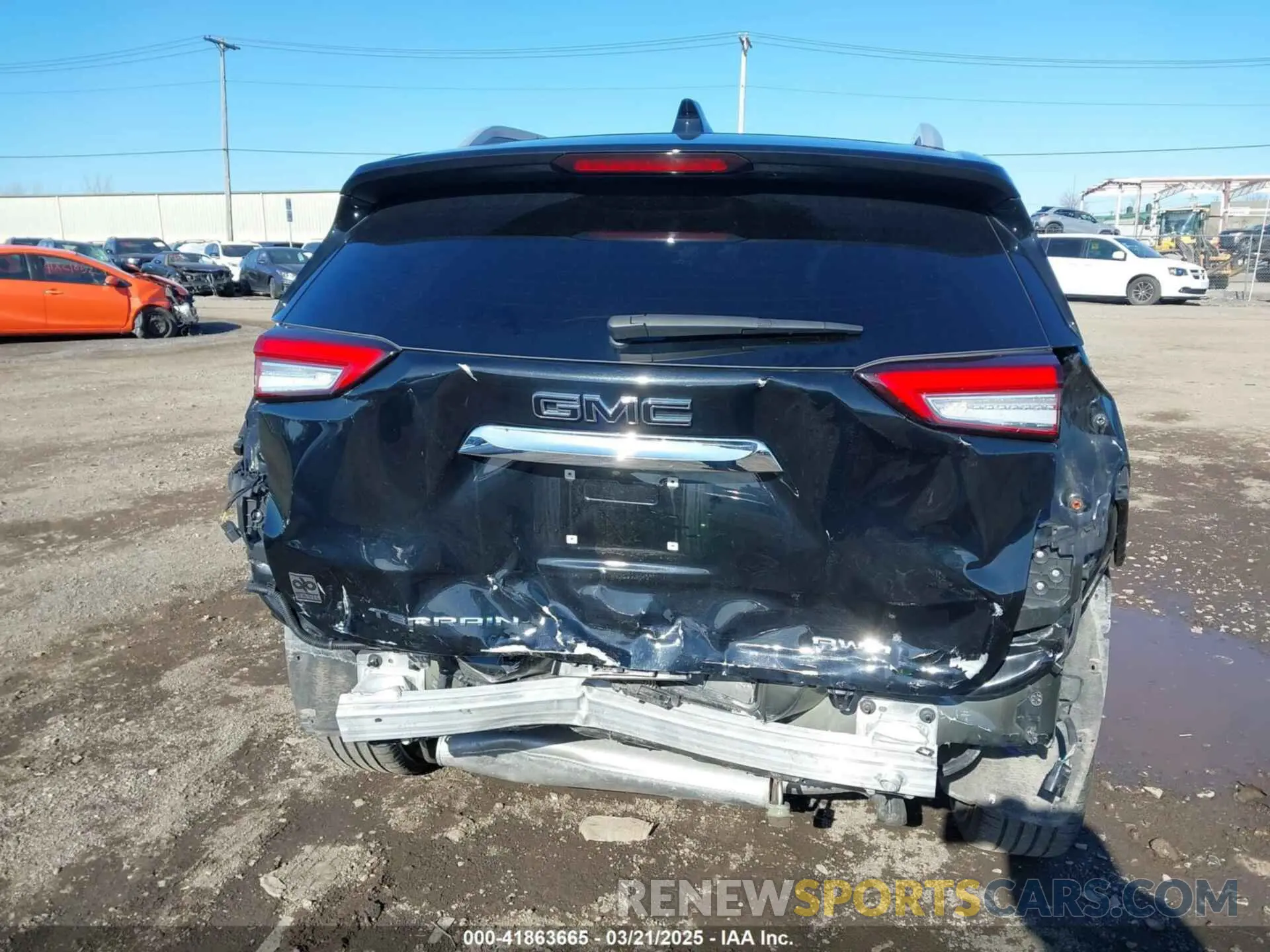 15 Photograph of a damaged car 3GKALVEVXNL171057 GMC TERRAIN 2022