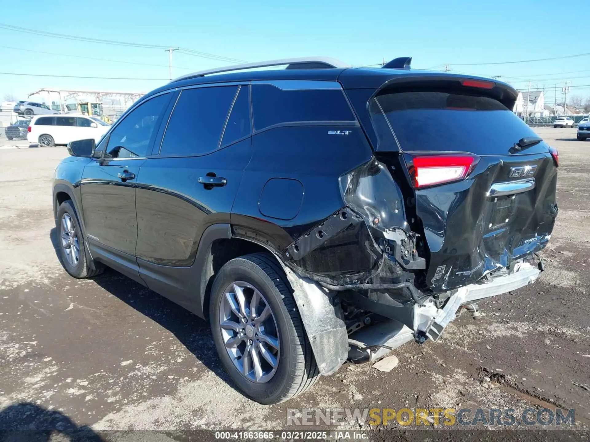 3 Photograph of a damaged car 3GKALVEVXNL171057 GMC TERRAIN 2022