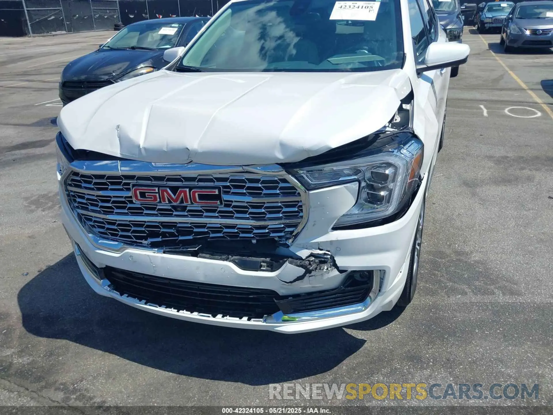 6 Photograph of a damaged car 3GKALXEV5NL314251 GMC TERRAIN 2022