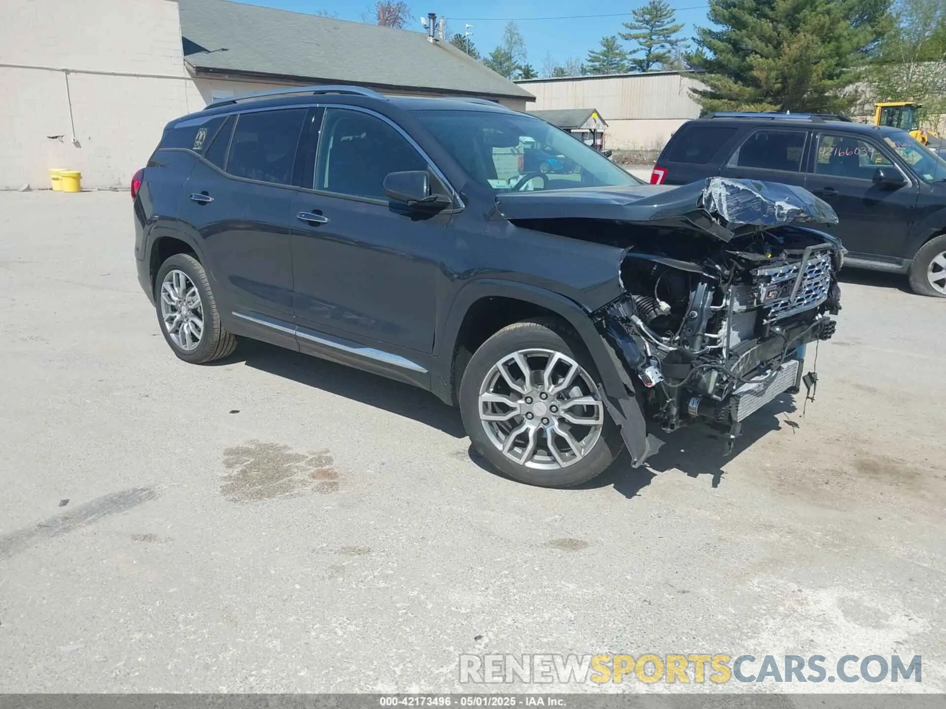 1 Photograph of a damaged car 3GKALXEV8NL236337 GMC TERRAIN 2022