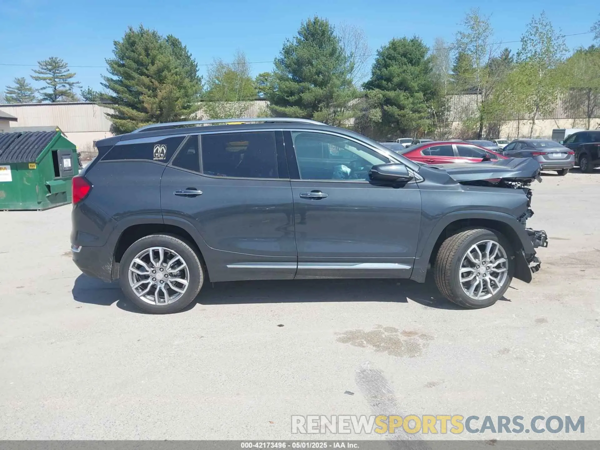 13 Photograph of a damaged car 3GKALXEV8NL236337 GMC TERRAIN 2022