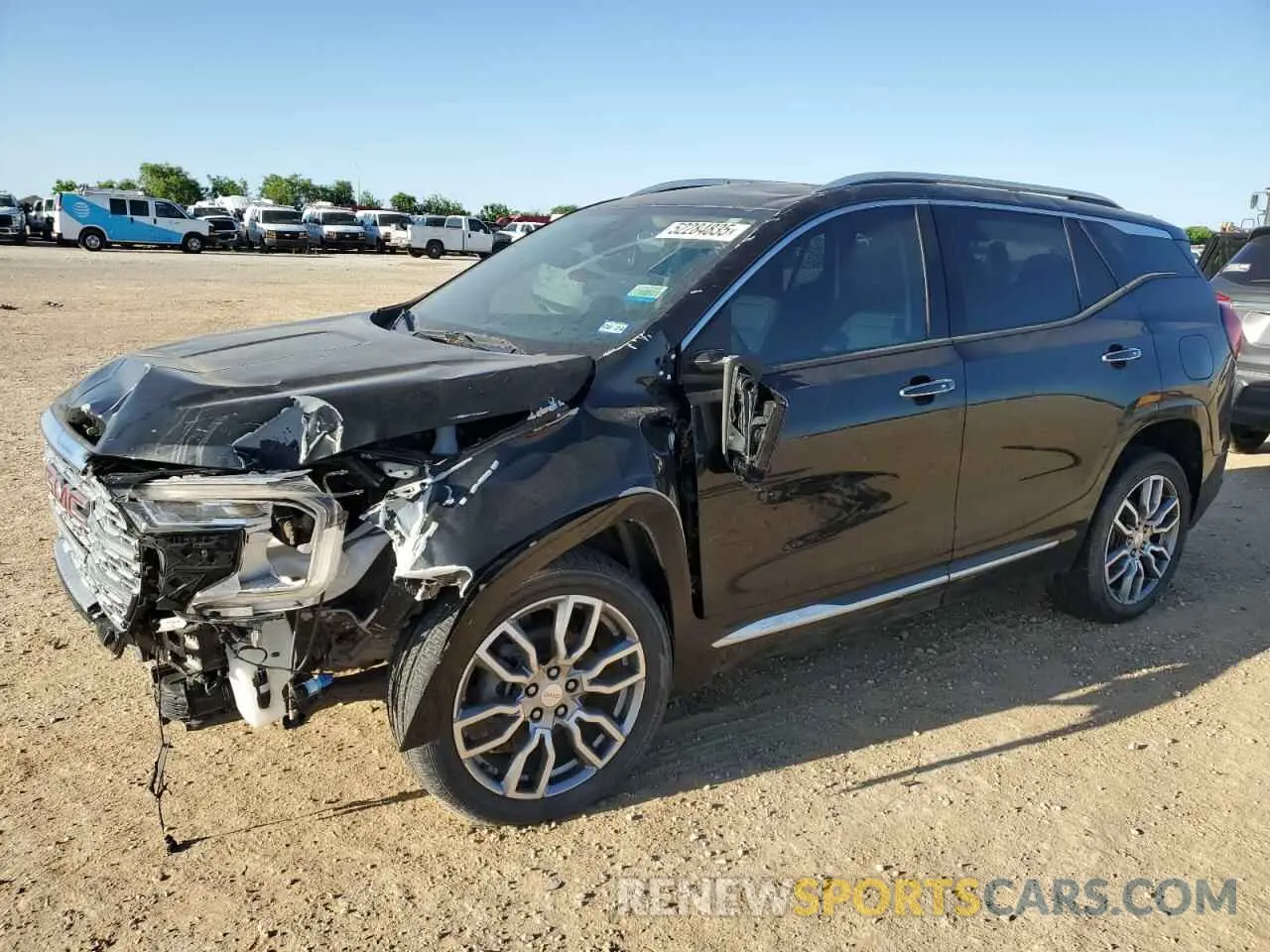 1 Photograph of a damaged car 3GKALXEV9NL246326 GMC TERRAIN 2022