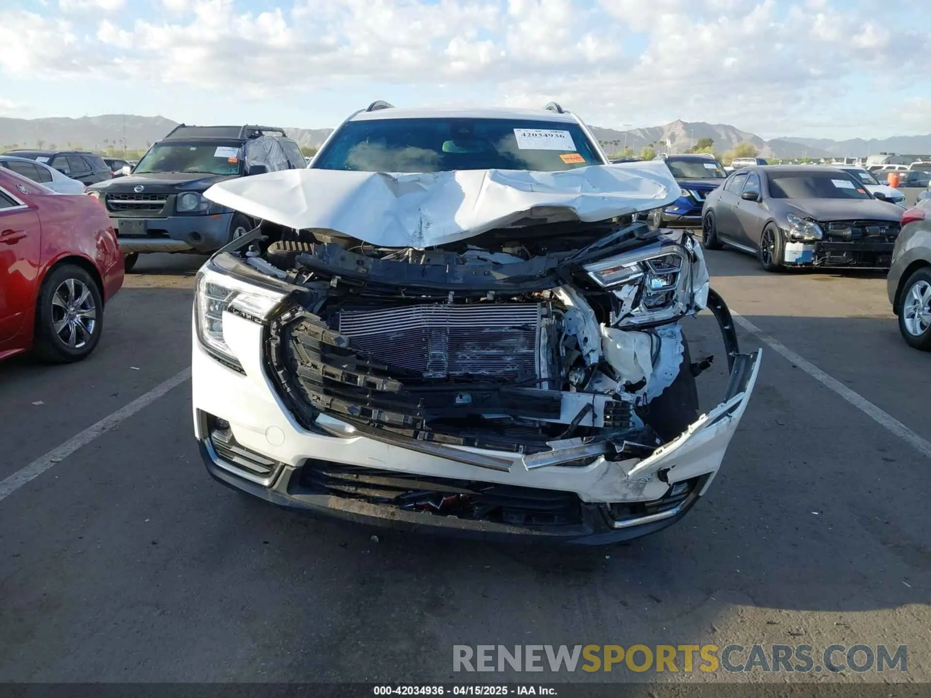 12 Photograph of a damaged car 3GKALYEV1NL163513 GMC TERRAIN 2022