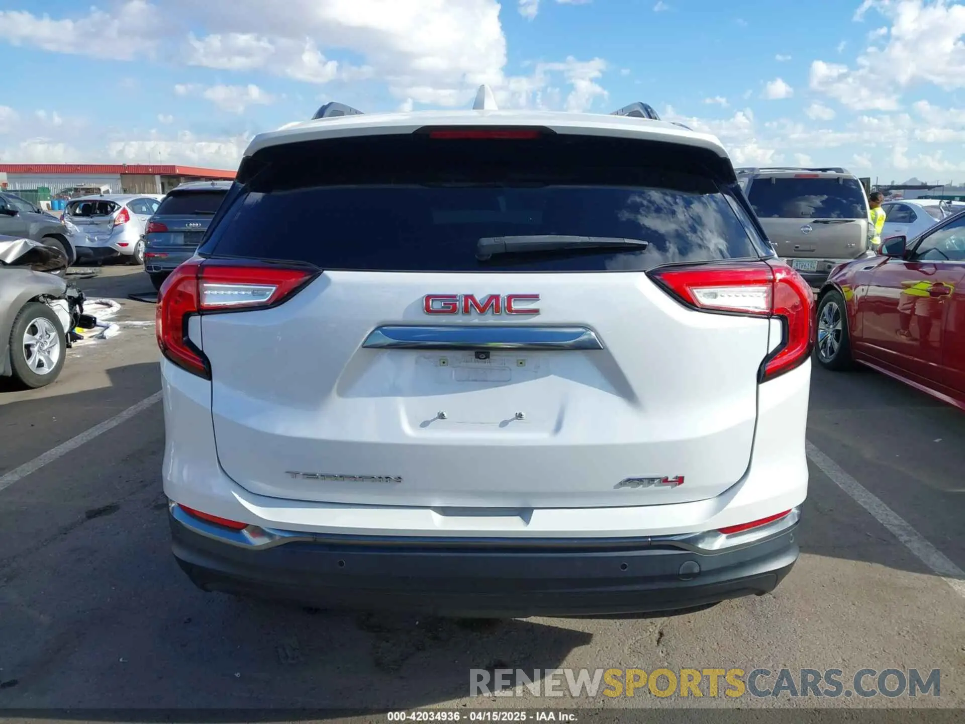 16 Photograph of a damaged car 3GKALYEV1NL163513 GMC TERRAIN 2022