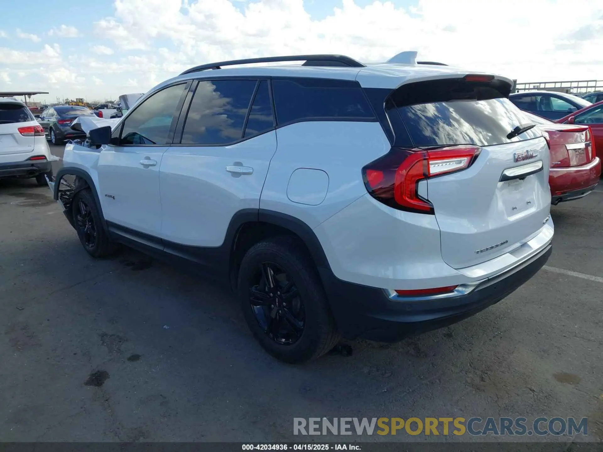 3 Photograph of a damaged car 3GKALYEV1NL163513 GMC TERRAIN 2022