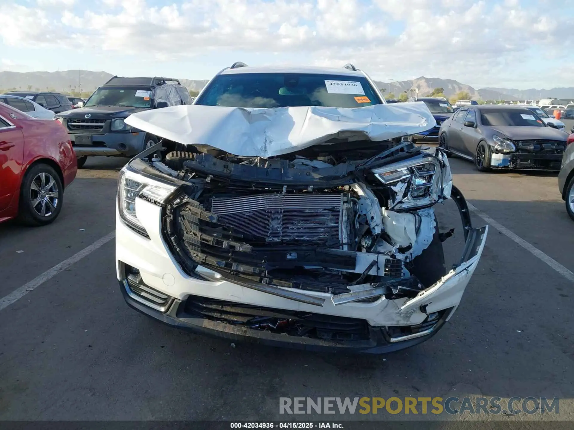 6 Photograph of a damaged car 3GKALYEV1NL163513 GMC TERRAIN 2022