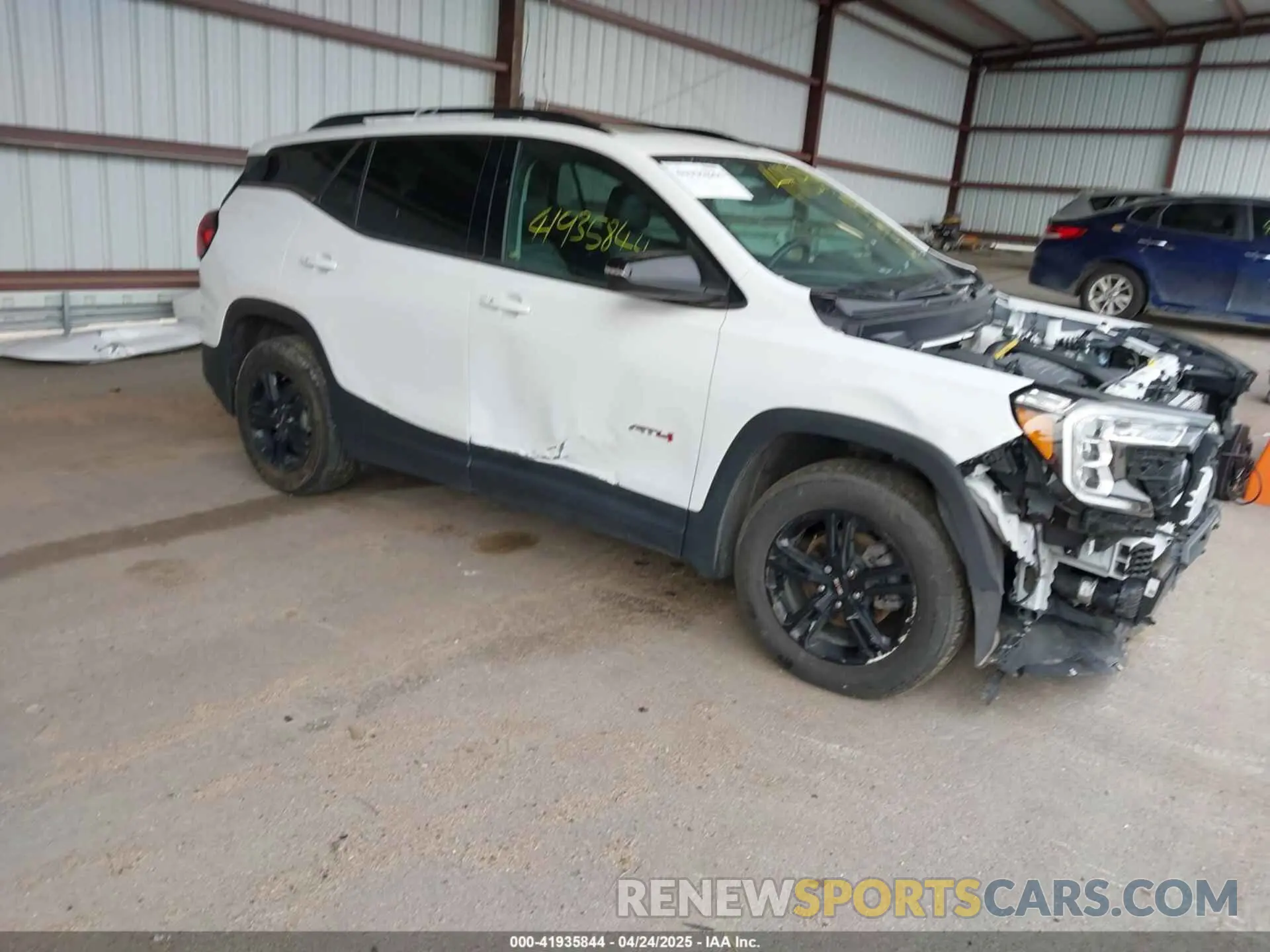 1 Photograph of a damaged car 3GKALYEV1NL275955 GMC TERRAIN 2022