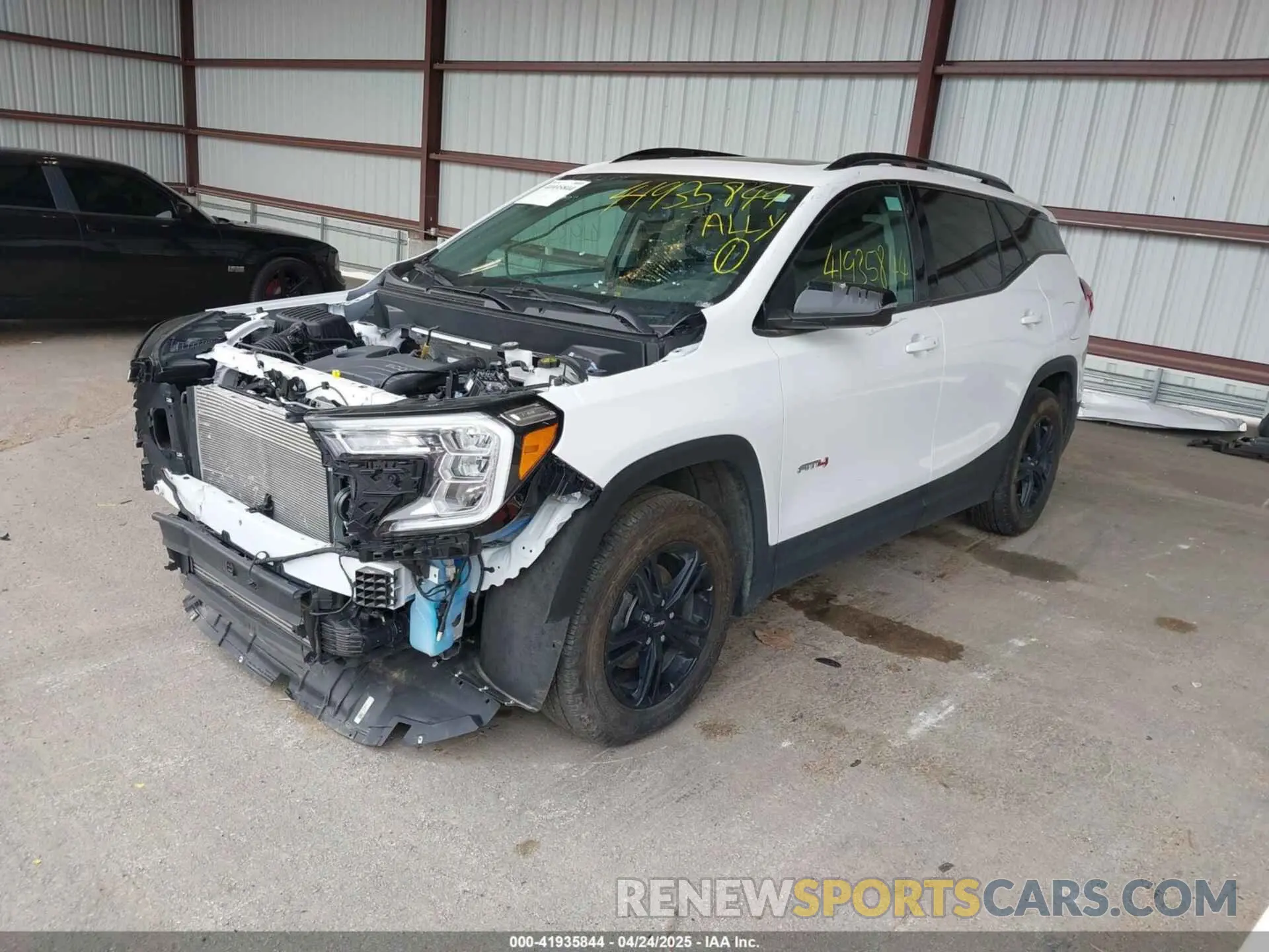 2 Photograph of a damaged car 3GKALYEV1NL275955 GMC TERRAIN 2022