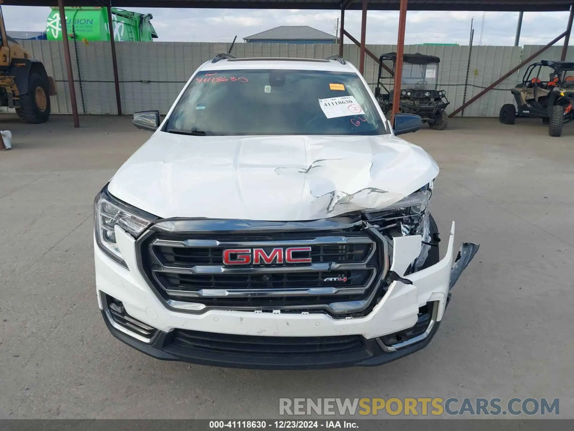 13 Photograph of a damaged car 3GKALYEV1NL296739 GMC TERRAIN 2022