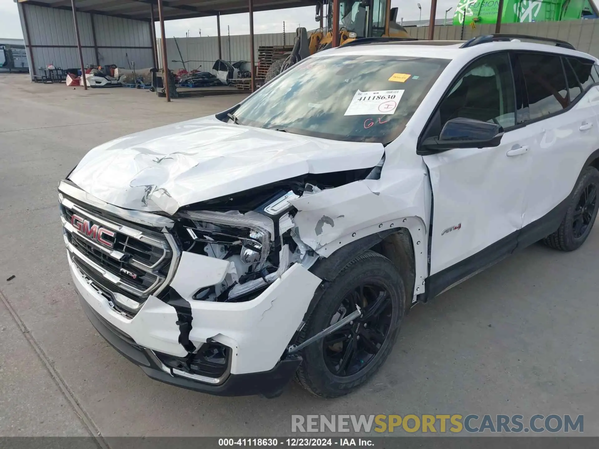 6 Photograph of a damaged car 3GKALYEV1NL296739 GMC TERRAIN 2022