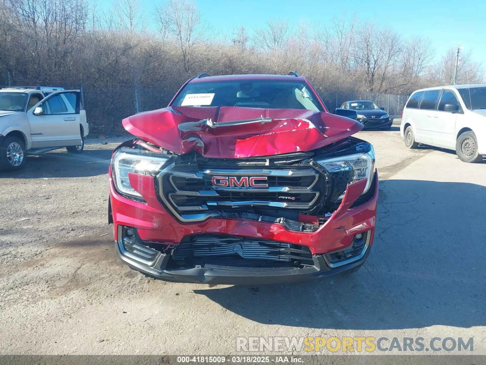 13 Photograph of a damaged car 3GKALYEV4NL195923 GMC TERRAIN 2022