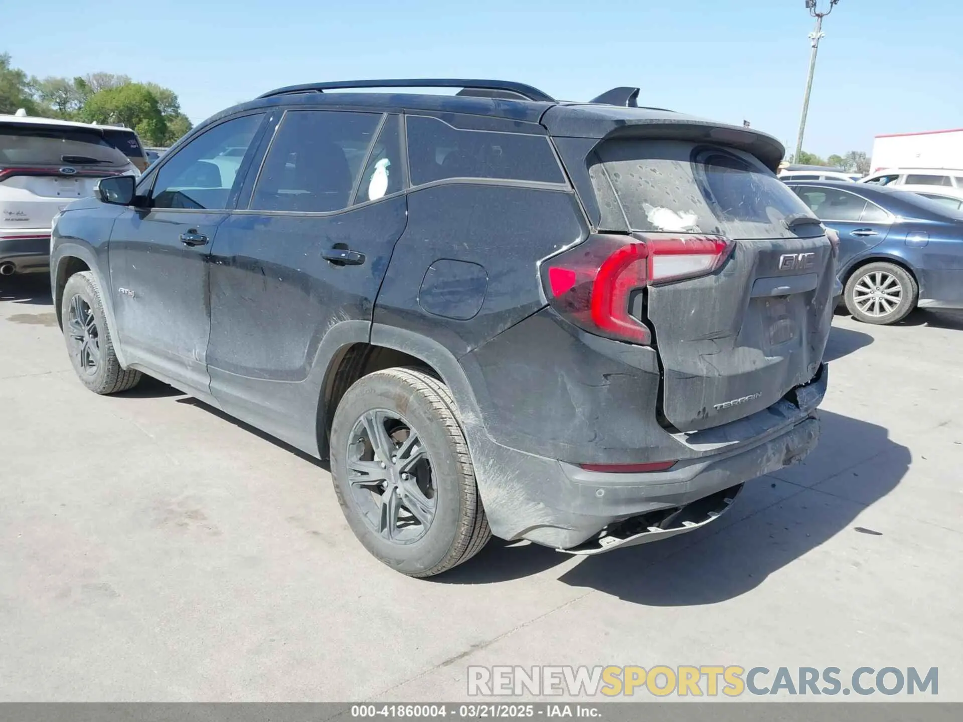 3 Photograph of a damaged car 3GKALYEVXNL286596 GMC TERRAIN 2022
