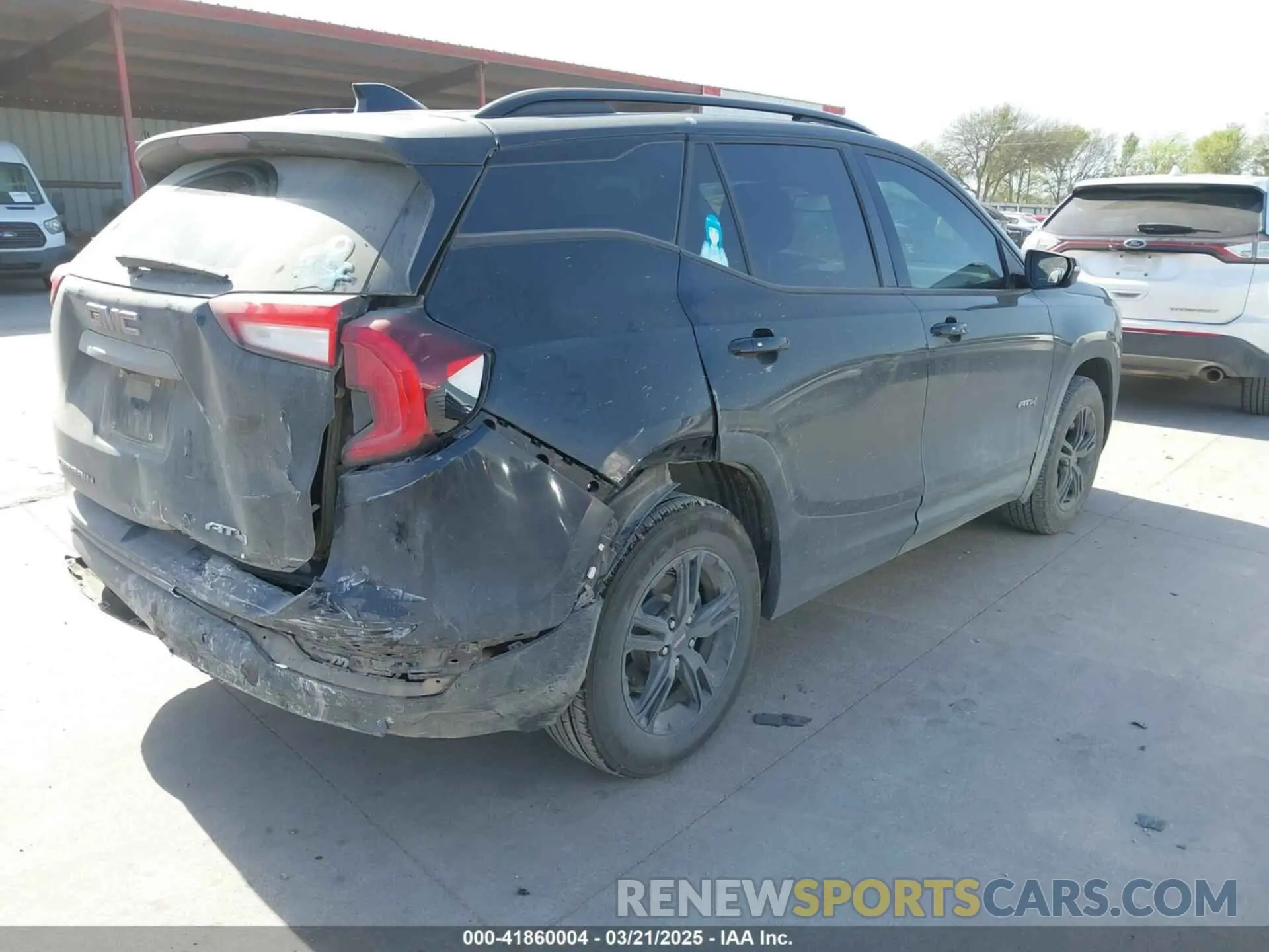 4 Photograph of a damaged car 3GKALYEVXNL286596 GMC TERRAIN 2022