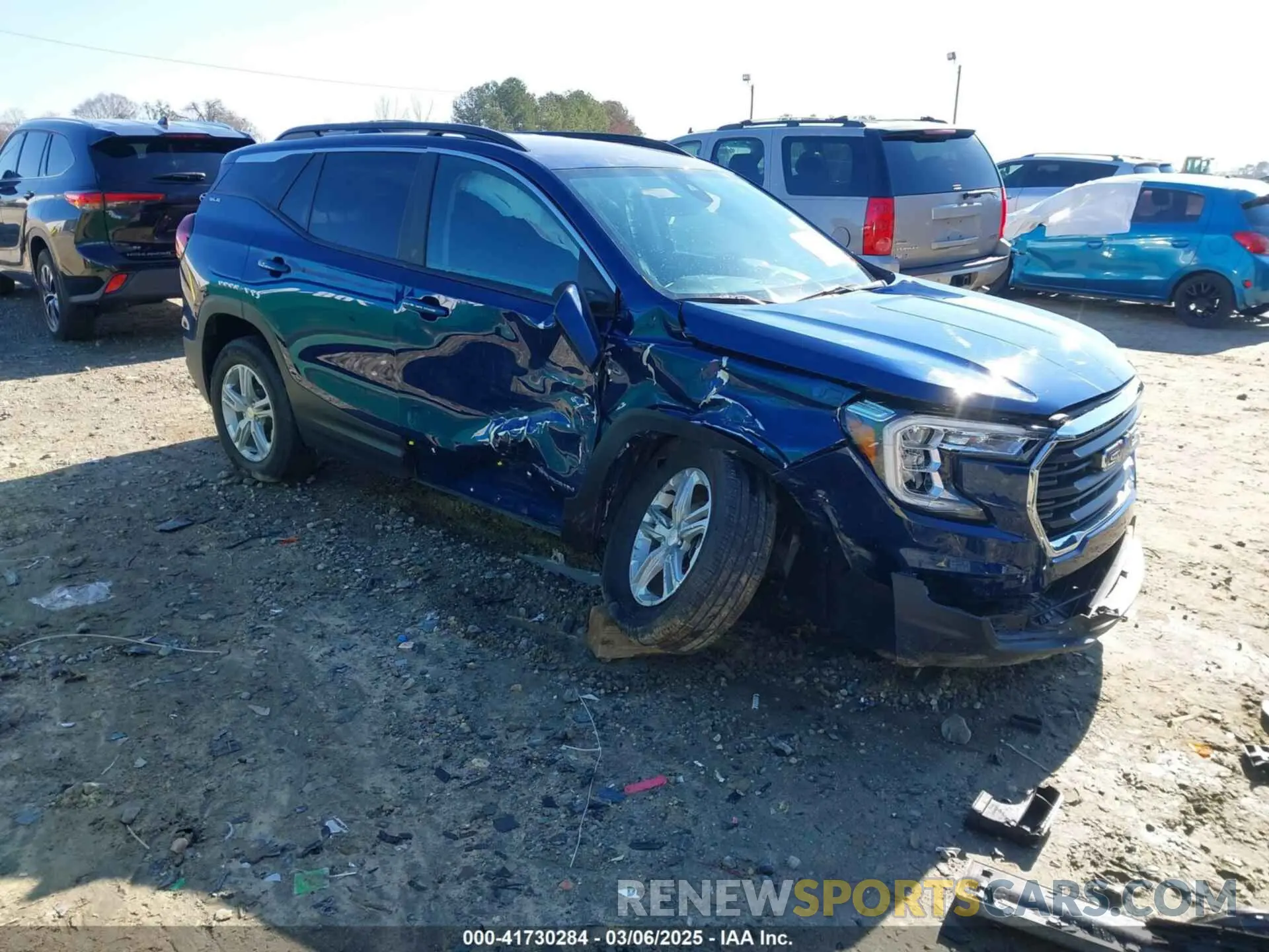 1 Photograph of a damaged car 3GKALMEG0PL176959 GMC TERRAIN 2023