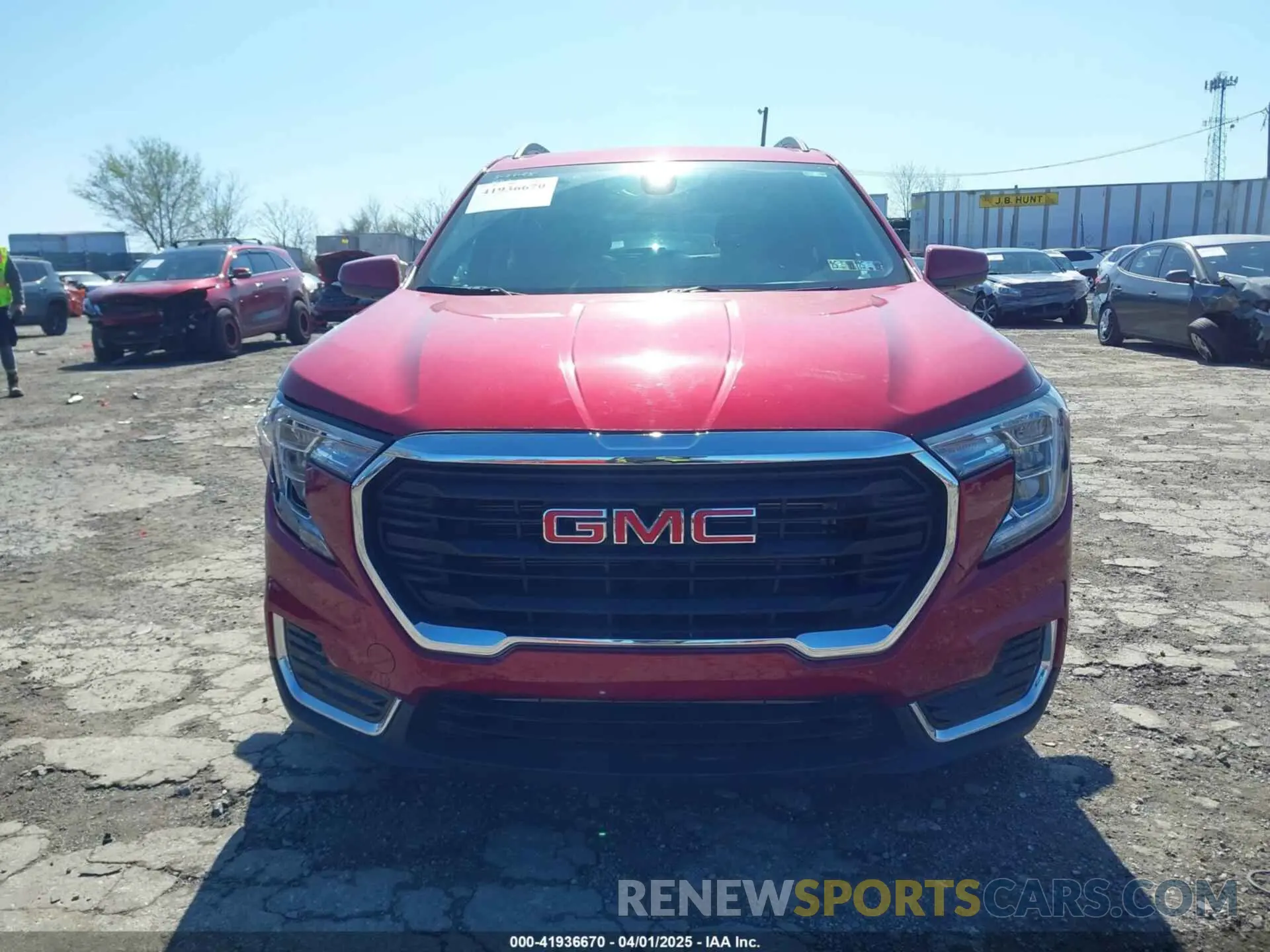 11 Photograph of a damaged car 3GKALMEG0PL177061 GMC TERRAIN 2023