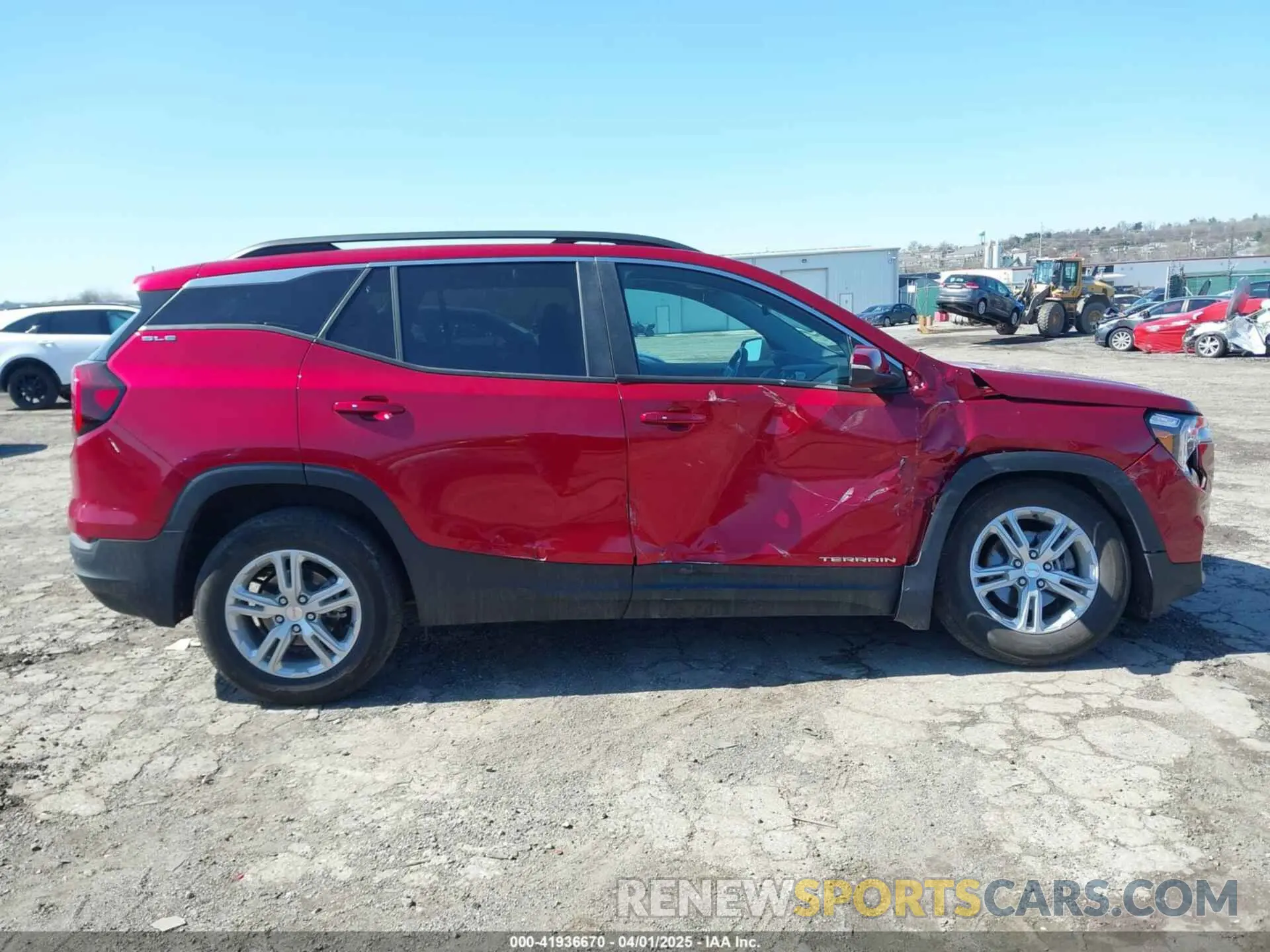 12 Photograph of a damaged car 3GKALMEG0PL177061 GMC TERRAIN 2023