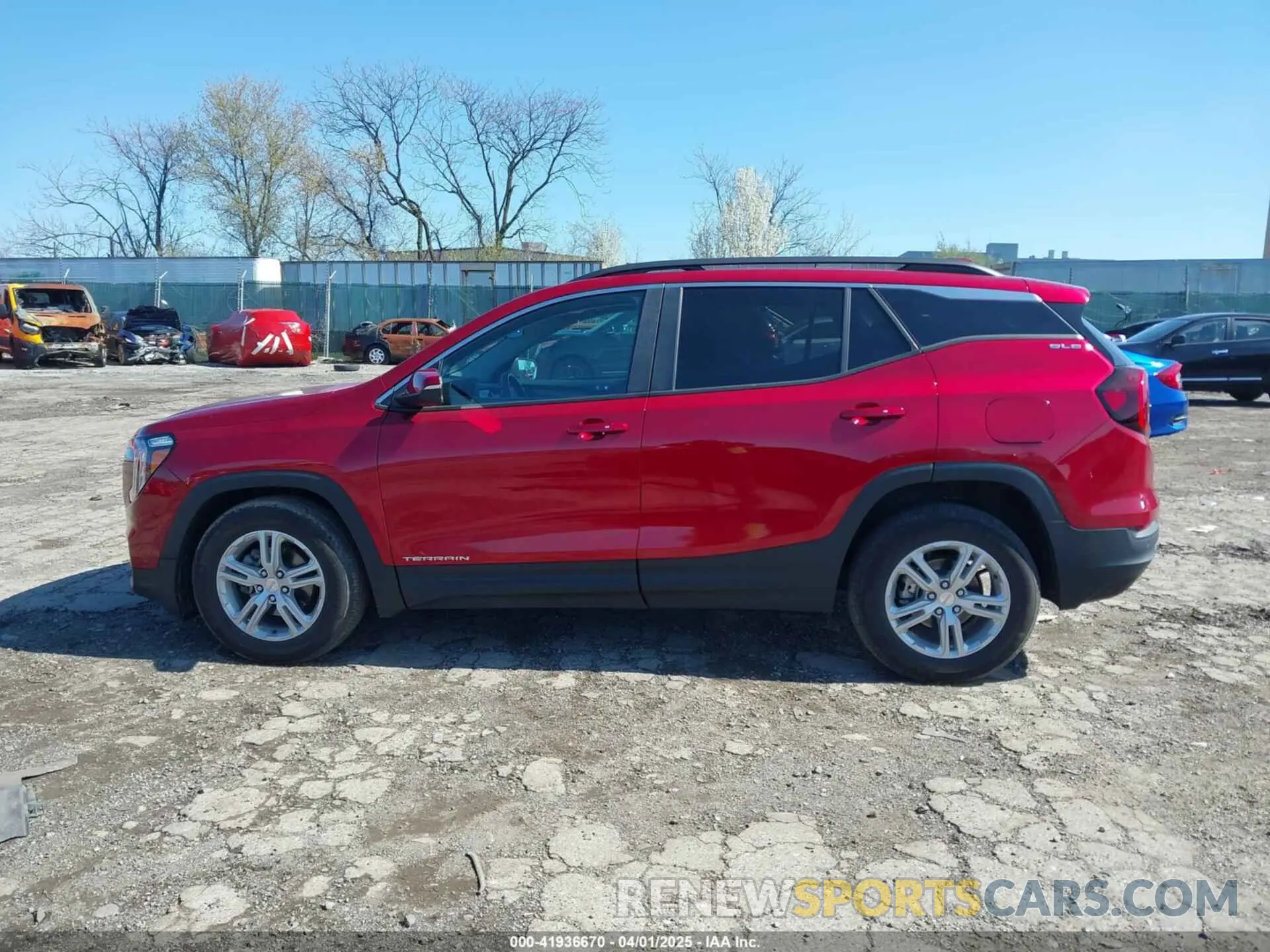 13 Photograph of a damaged car 3GKALMEG0PL177061 GMC TERRAIN 2023