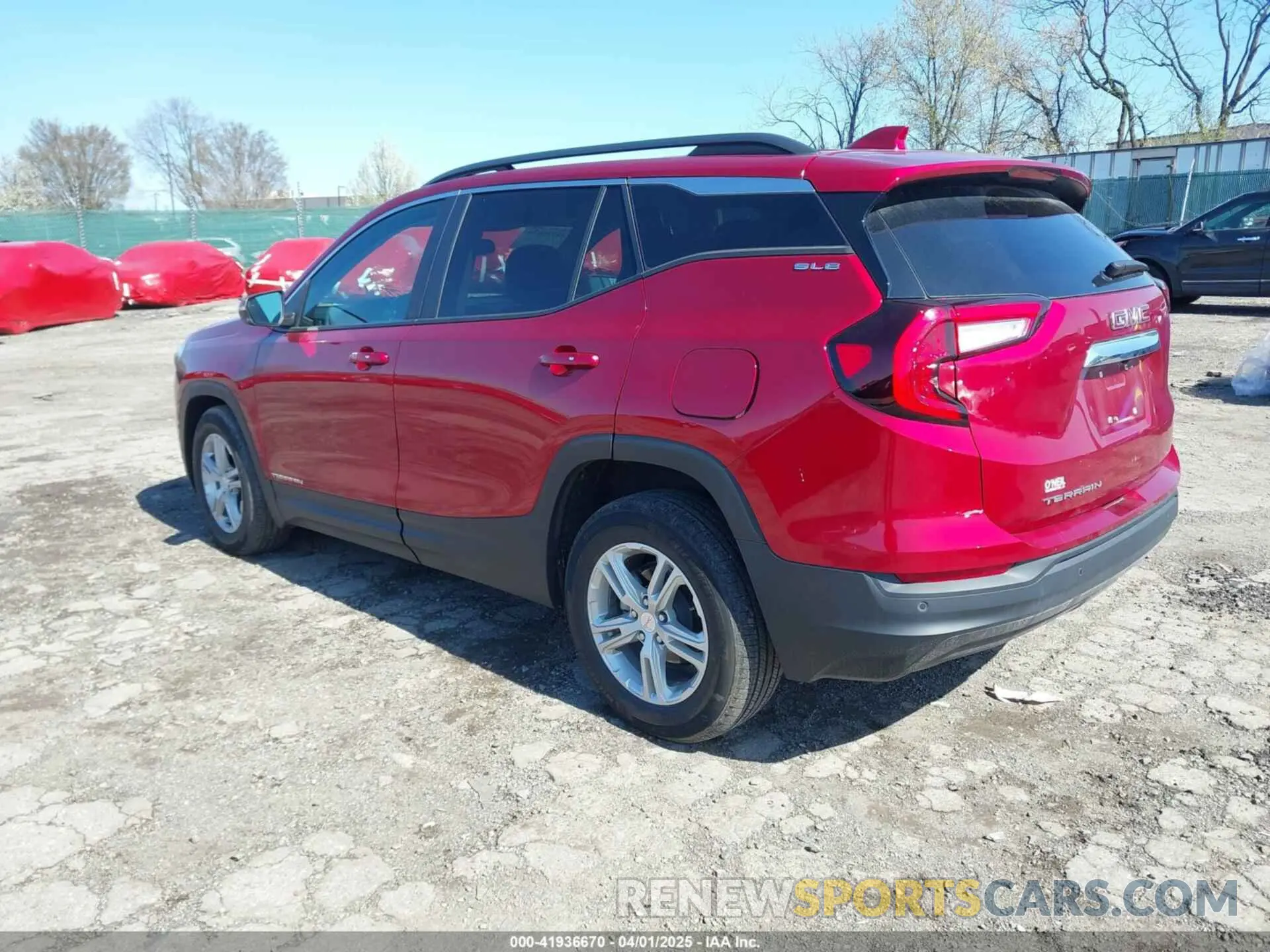 3 Photograph of a damaged car 3GKALMEG0PL177061 GMC TERRAIN 2023