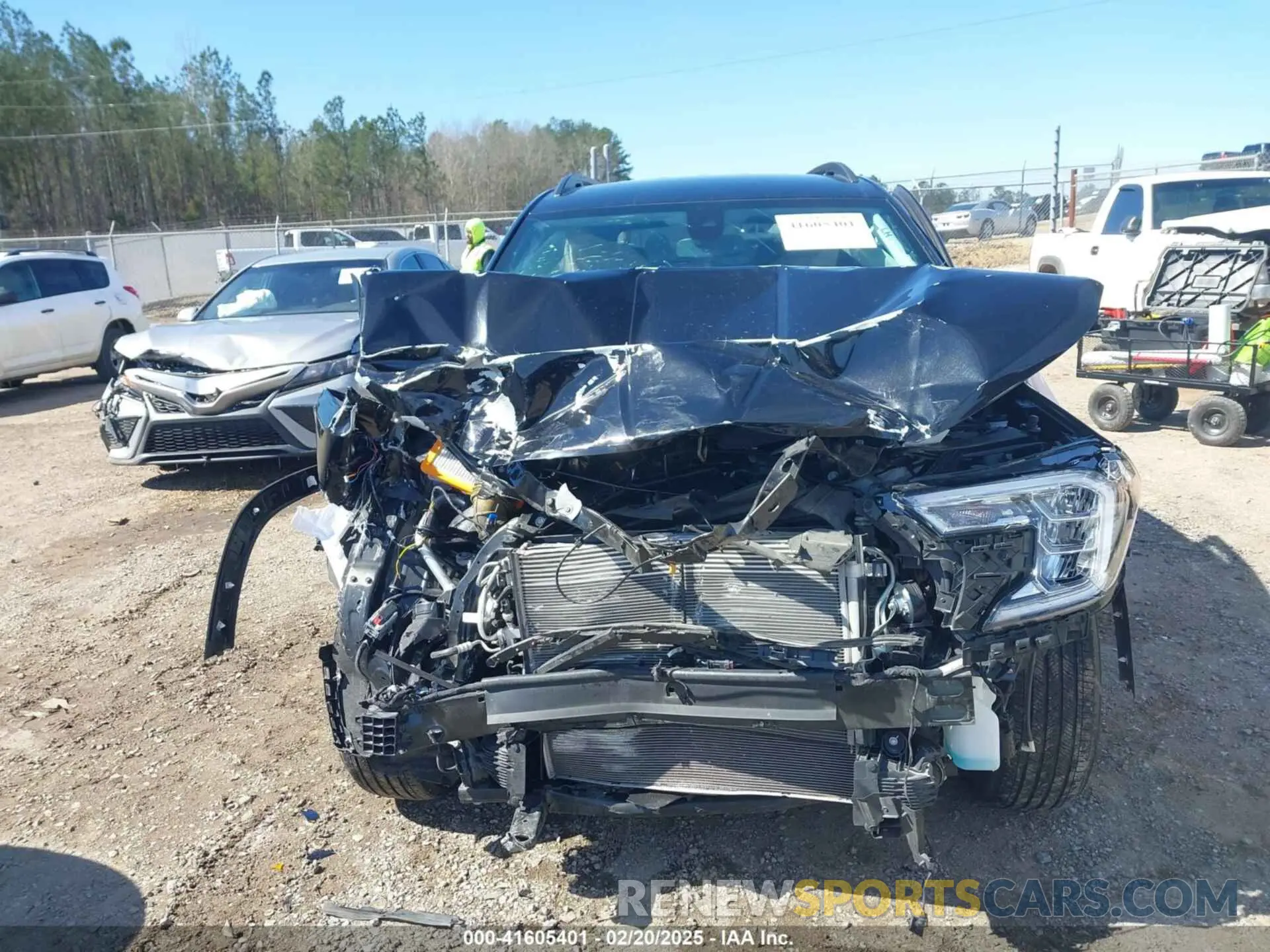 12 Photograph of a damaged car 3GKALMEG0PL255094 GMC TERRAIN 2023