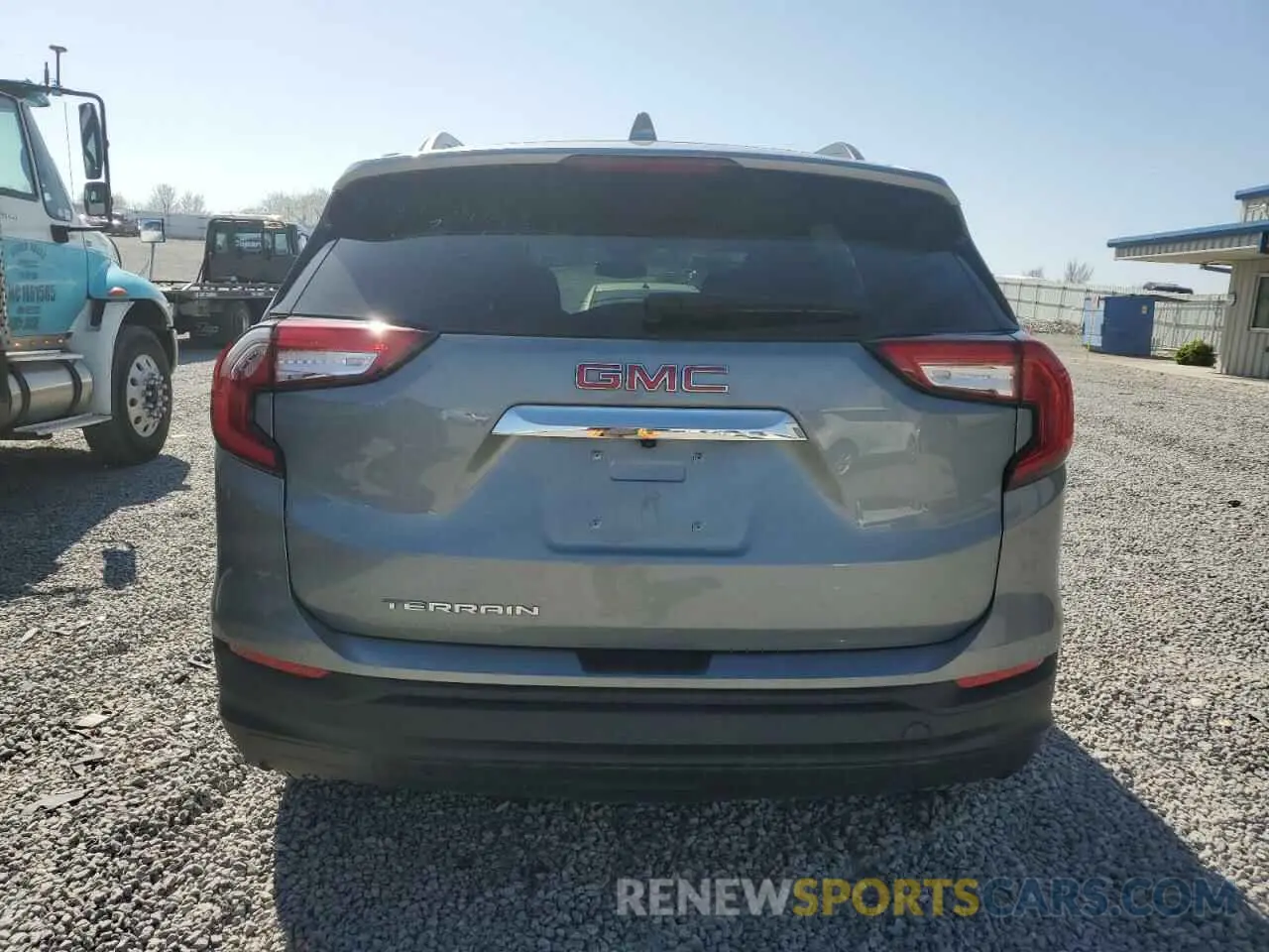 6 Photograph of a damaged car 3GKALMEG1PL104278 GMC TERRAIN 2023