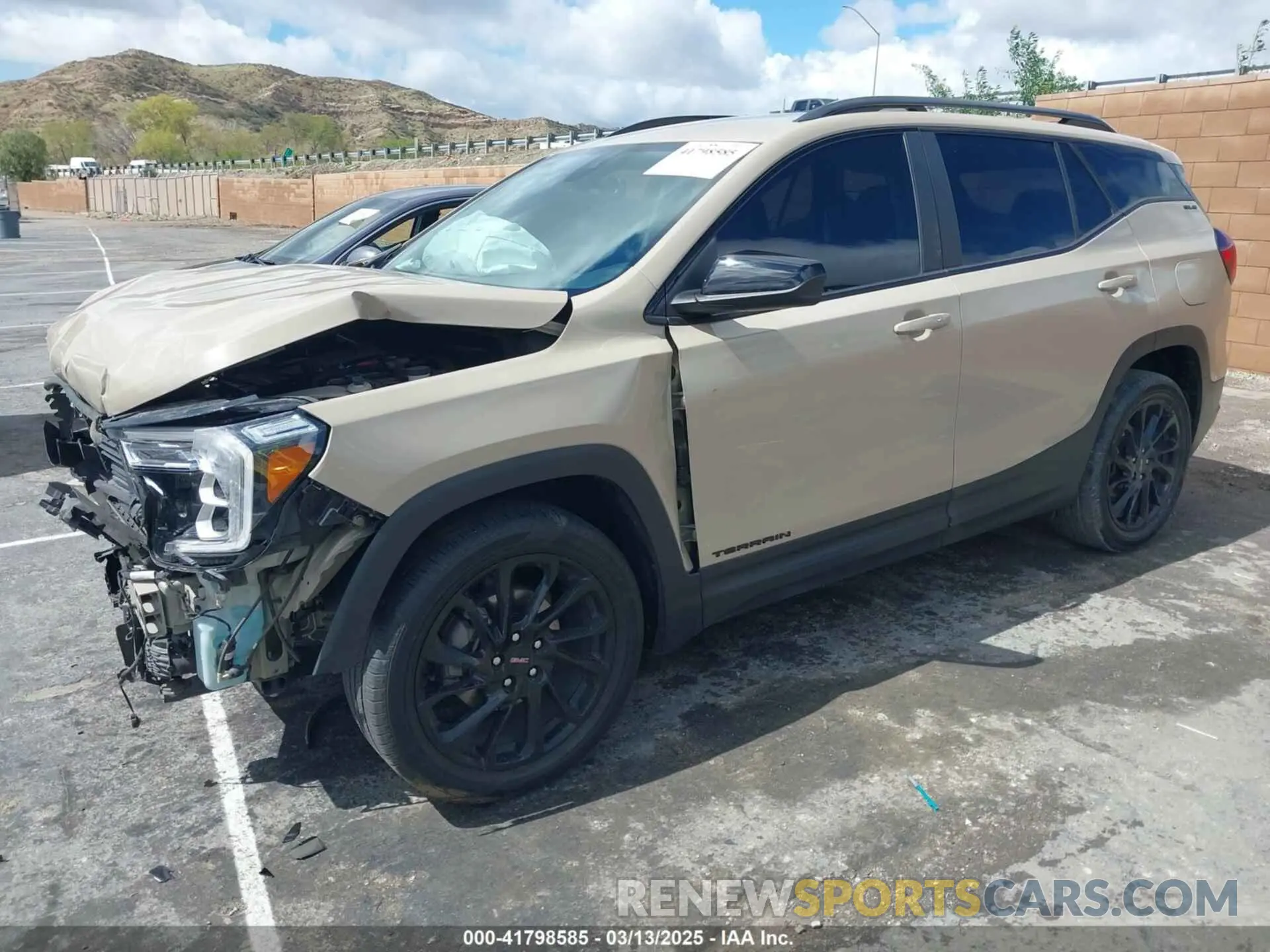 2 Photograph of a damaged car 3GKALMEG1PL144313 GMC TERRAIN 2023