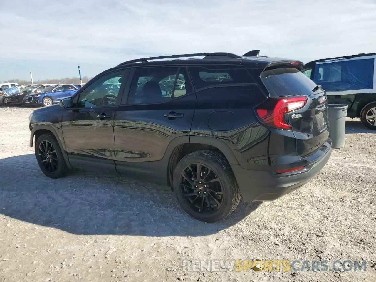 2 Photograph of a damaged car 3GKALMEG1PL163637 GMC TERRAIN 2023